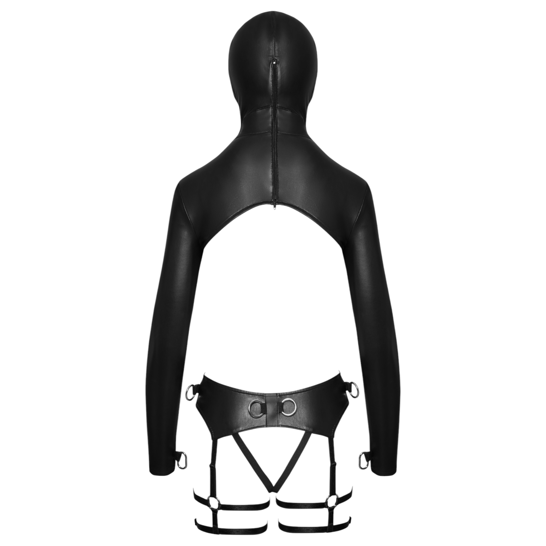 Bad Kitty – BDSM fehérnemű szett (fekete)