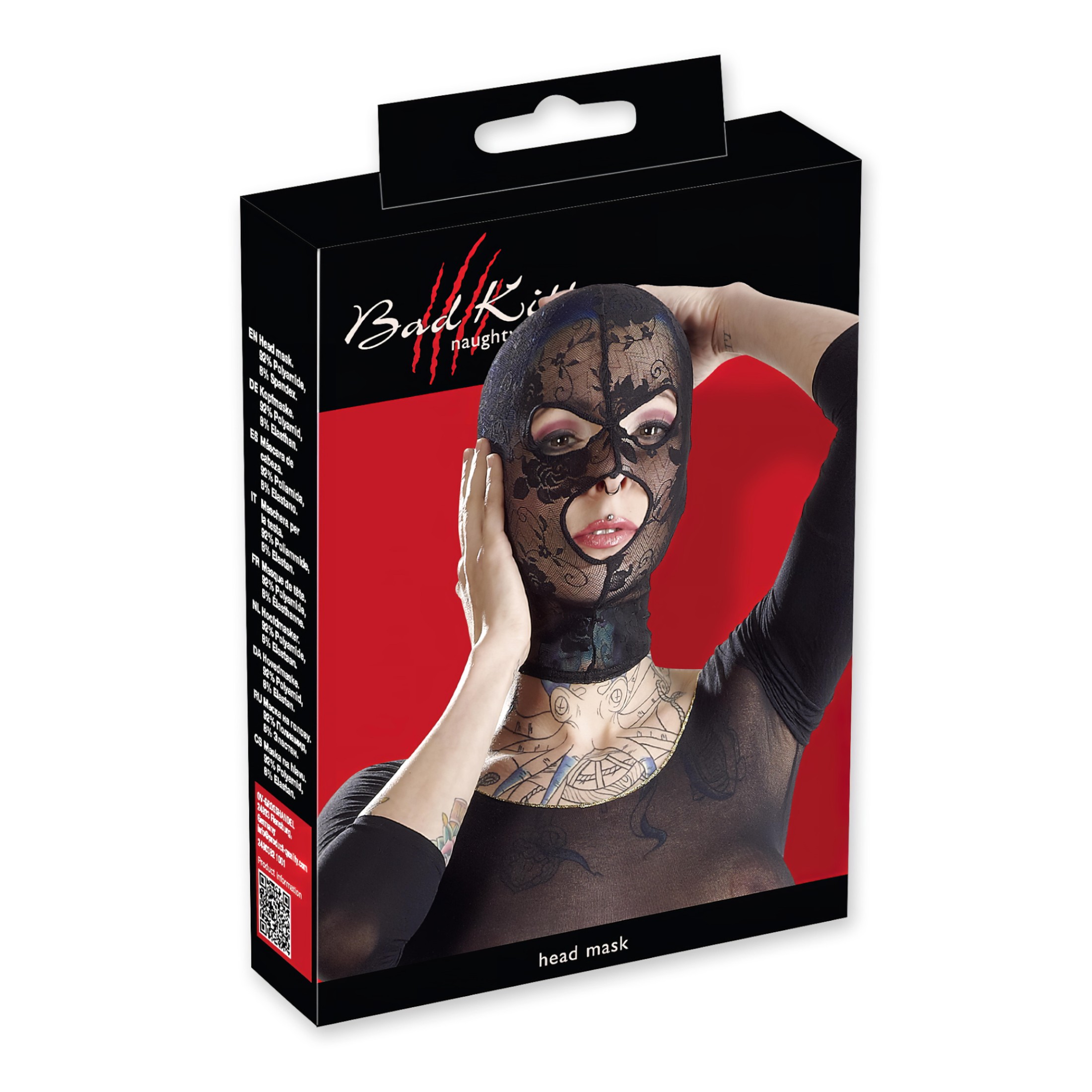 Bad Kitty – csipke szopó maszk