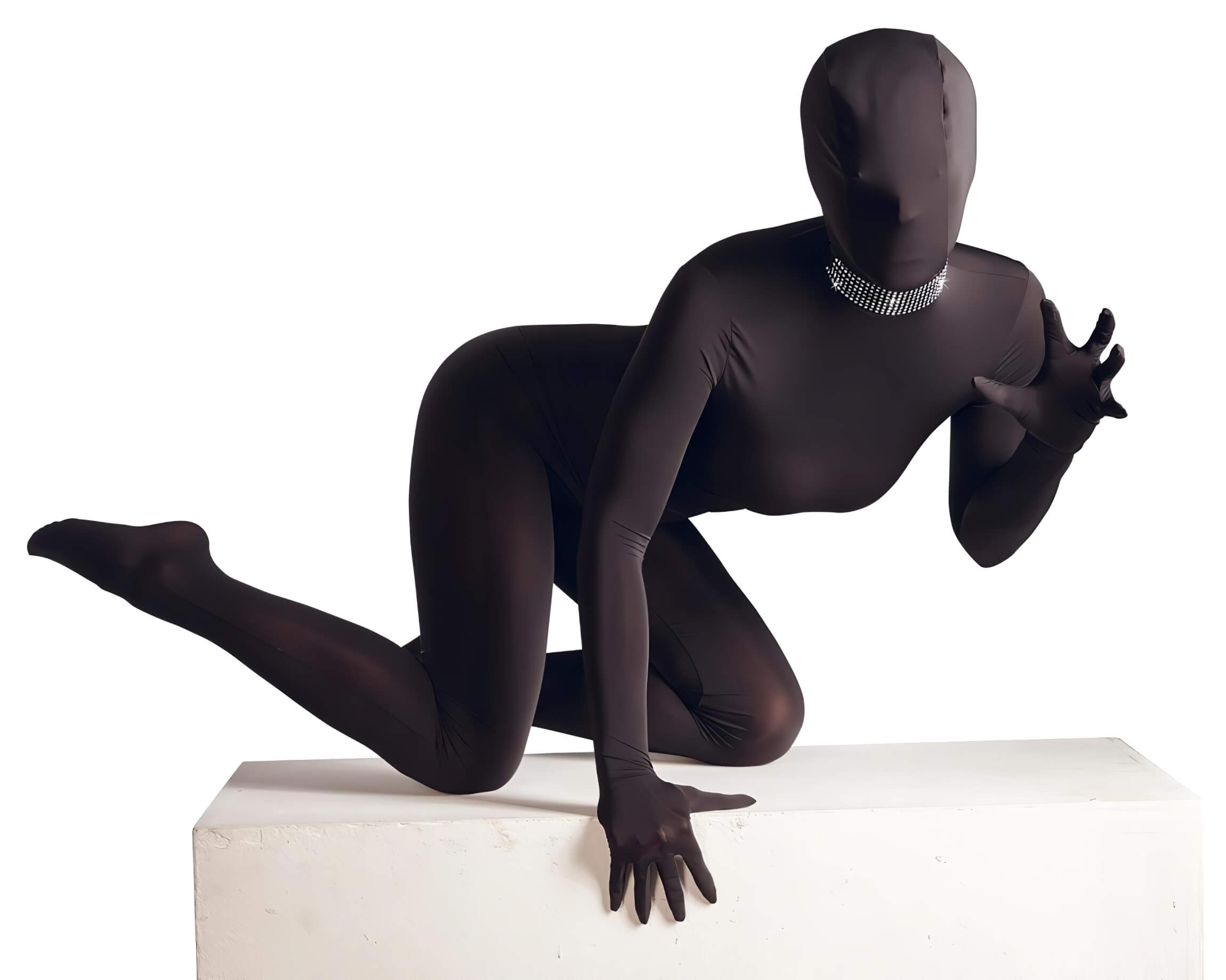 Bad Kitty – strasszos nyakpánt (fekete)