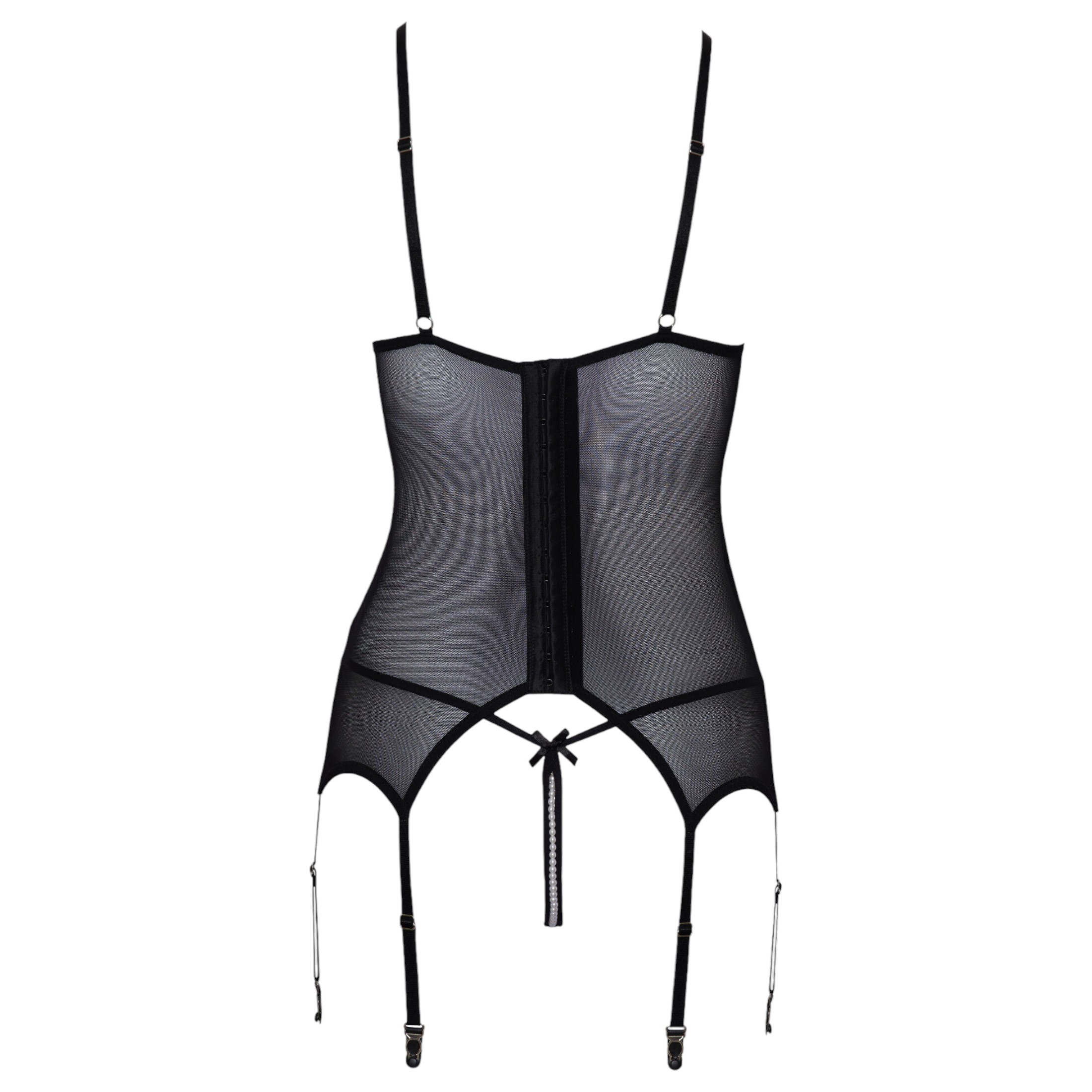 / Cottelli – gyöngyös, nyitott felső (fekete)