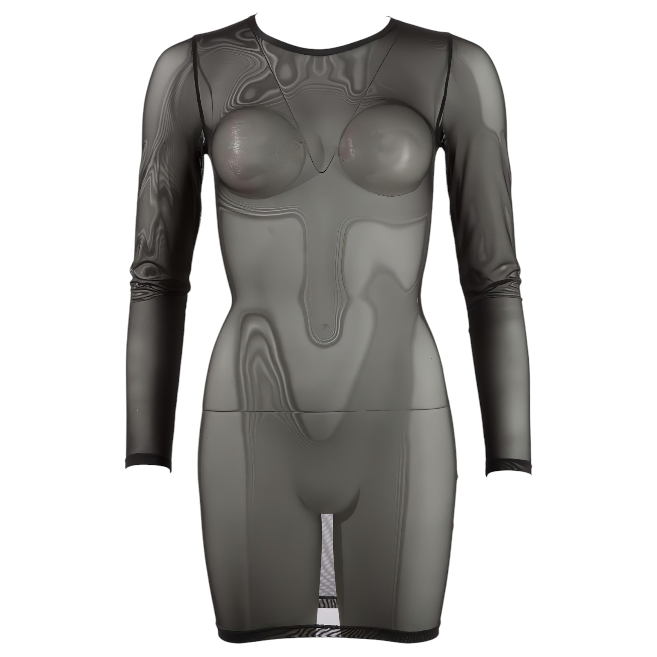 Cottelli – átlátszó ruha (fekete)