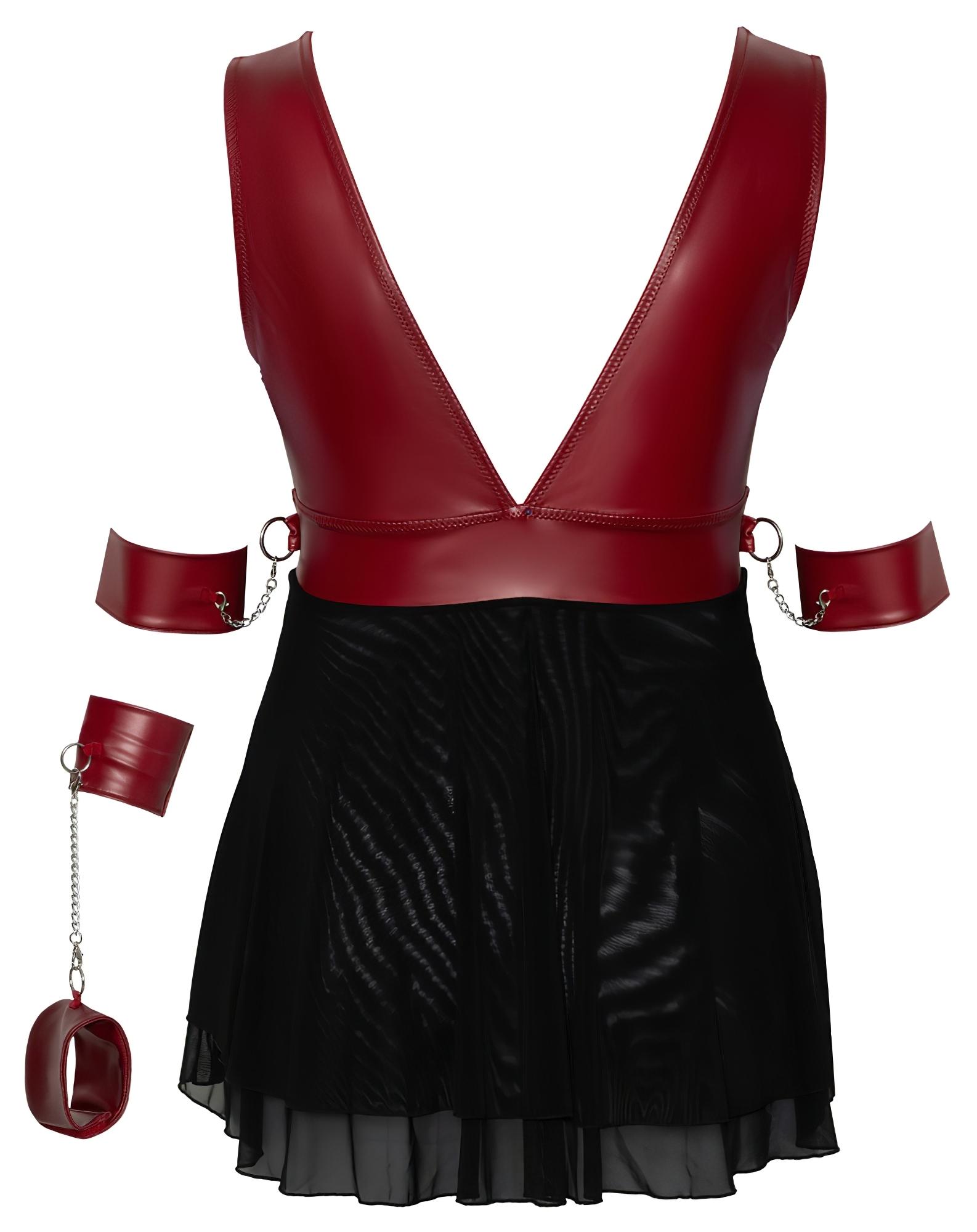 Cottelli Bondage Plus Size – babydoll (piros)