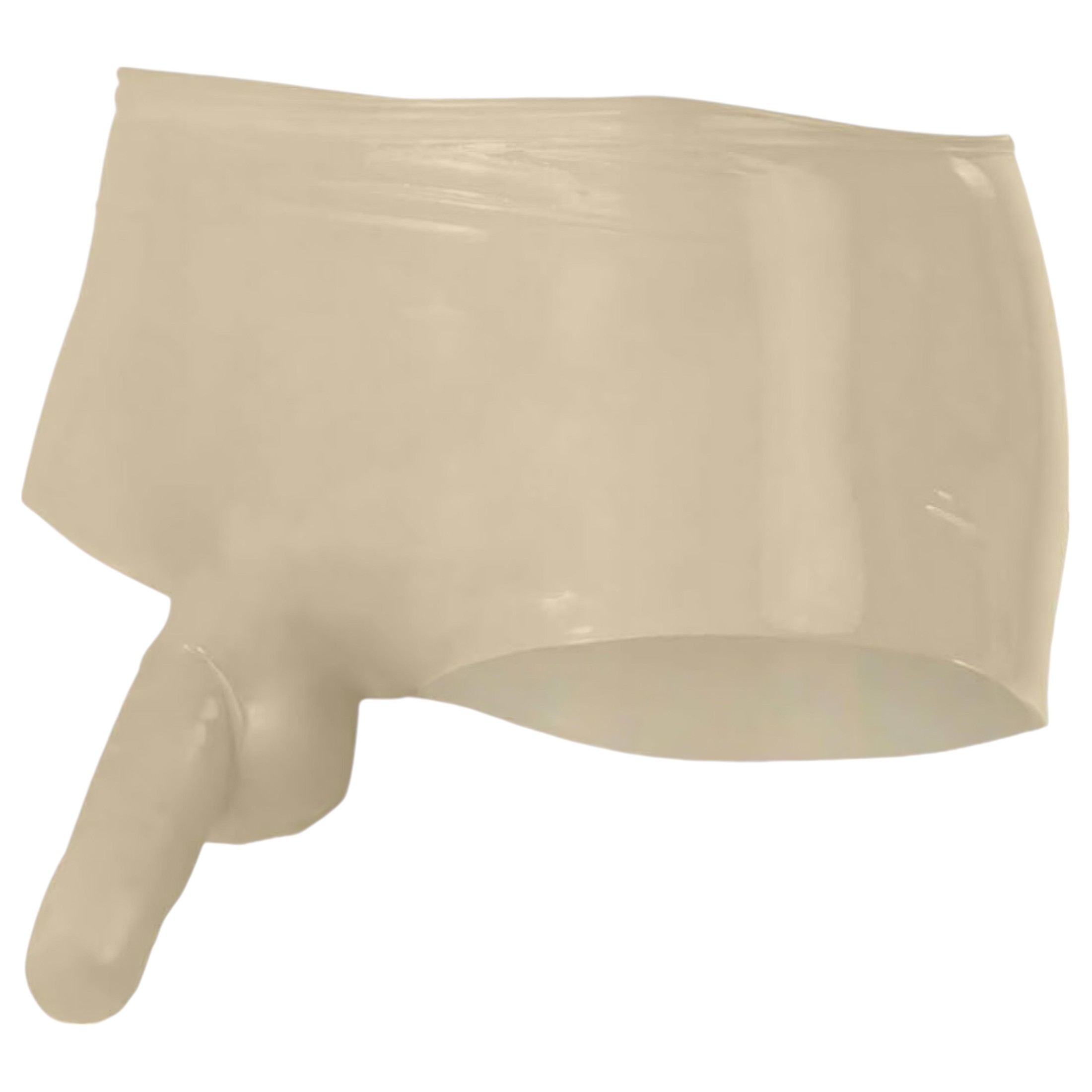 LATEX – boxer + péniszköpeny (natúr)