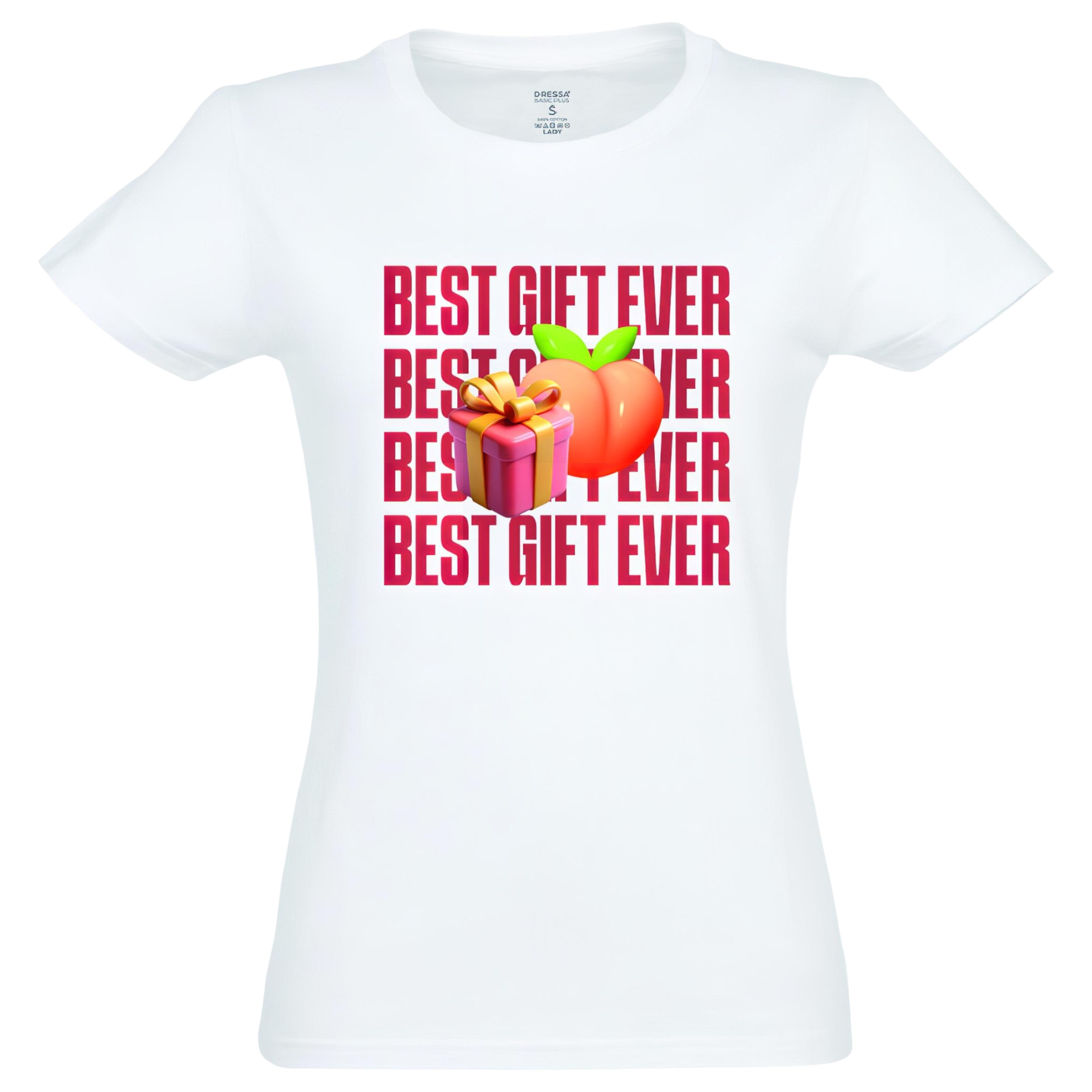 Best Gift Ever – női póló (fehér)
