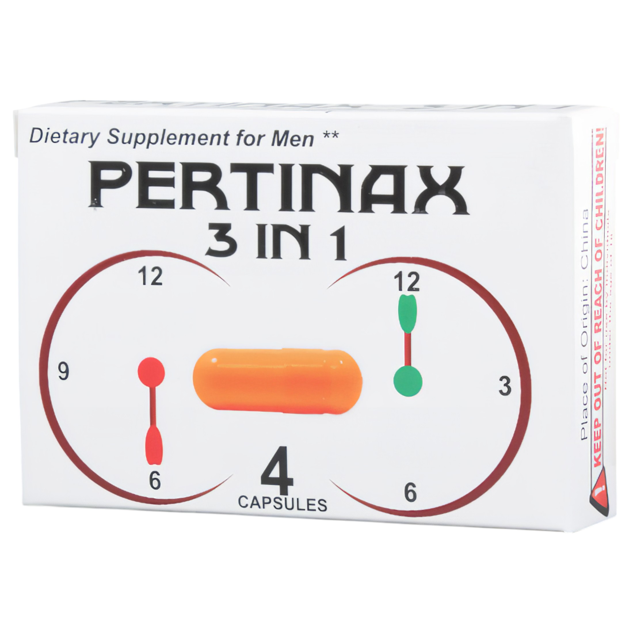 Pertinax 3in1 Plus – étrend kiegészítő kapszula férfiaknak (4db)