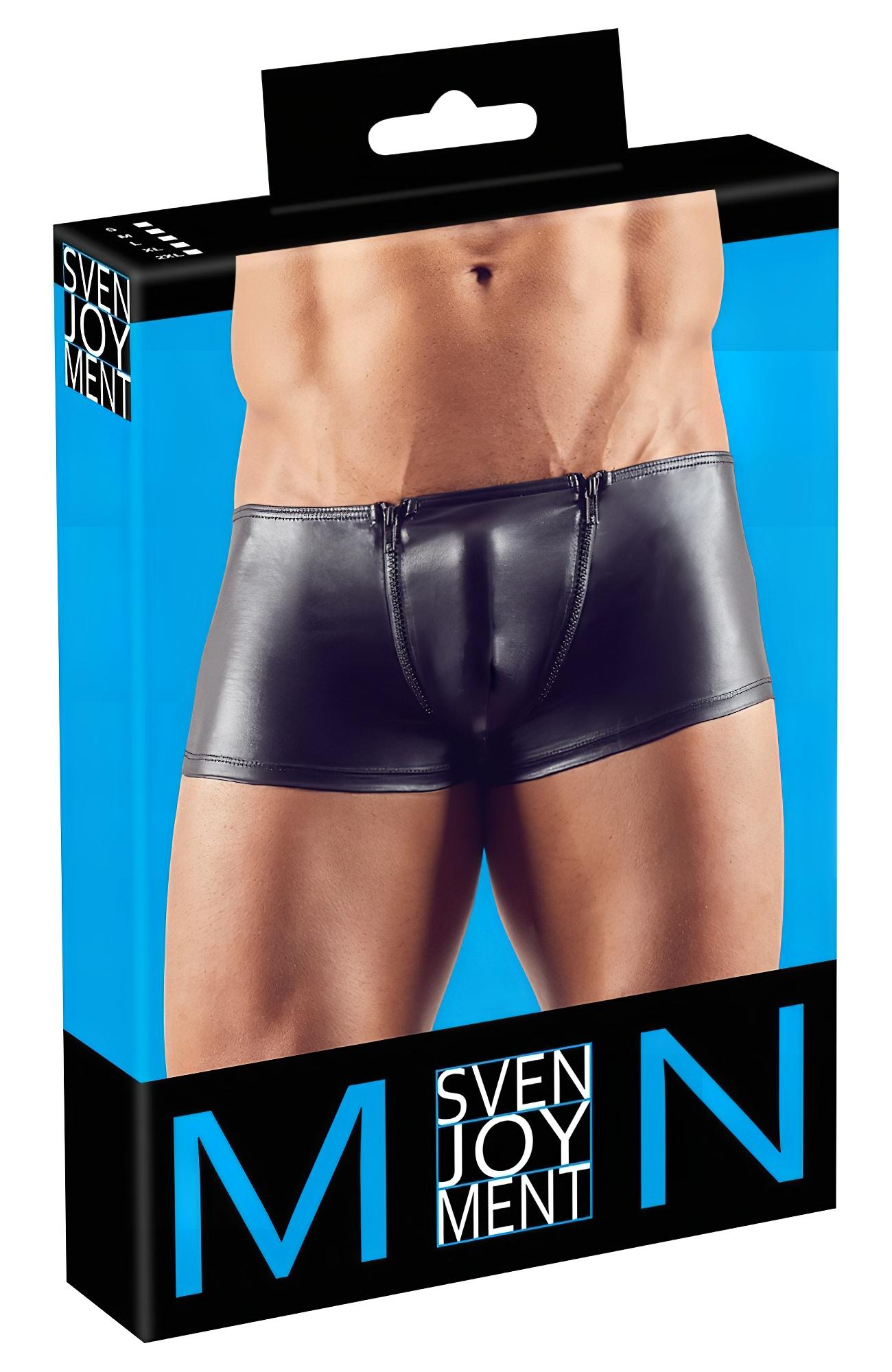 Svenjoyment – cipzáras boxer (fekete)