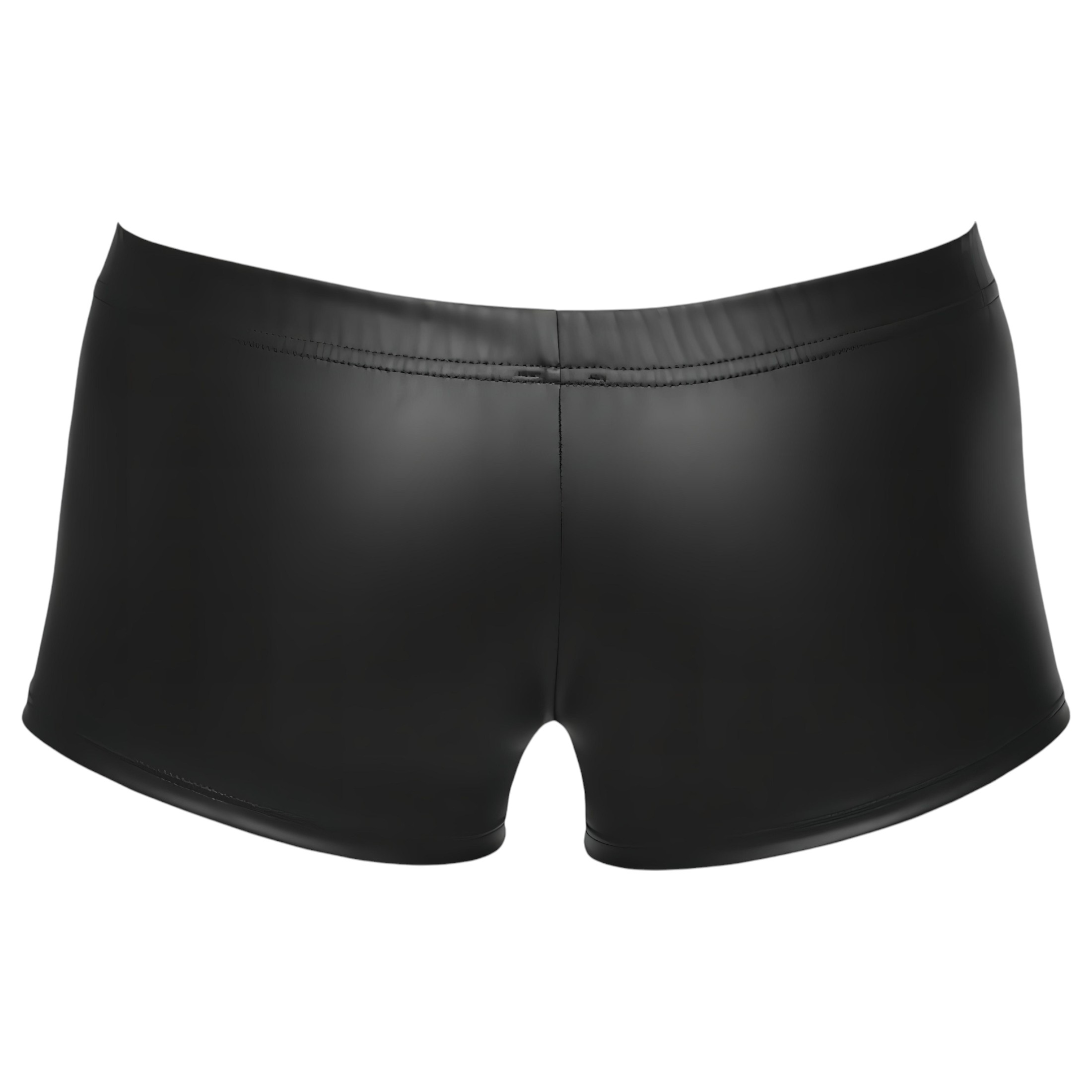 / Svenjoyment – strasszos cipzáras matt boxer (fekete)