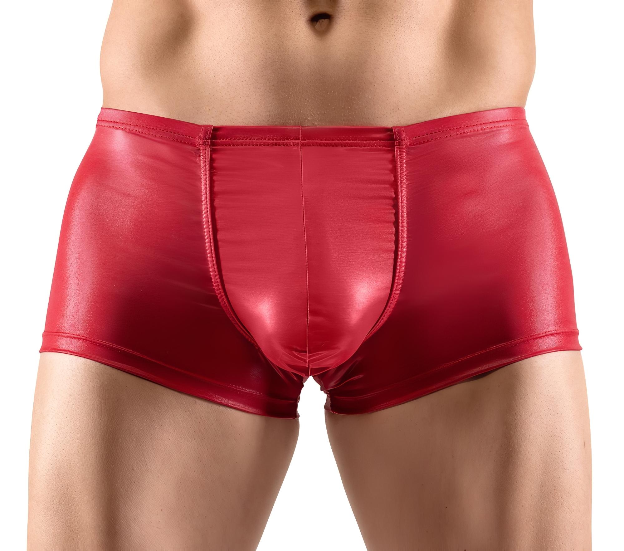 Svenjoyment – fényes push-up boxer (piros)