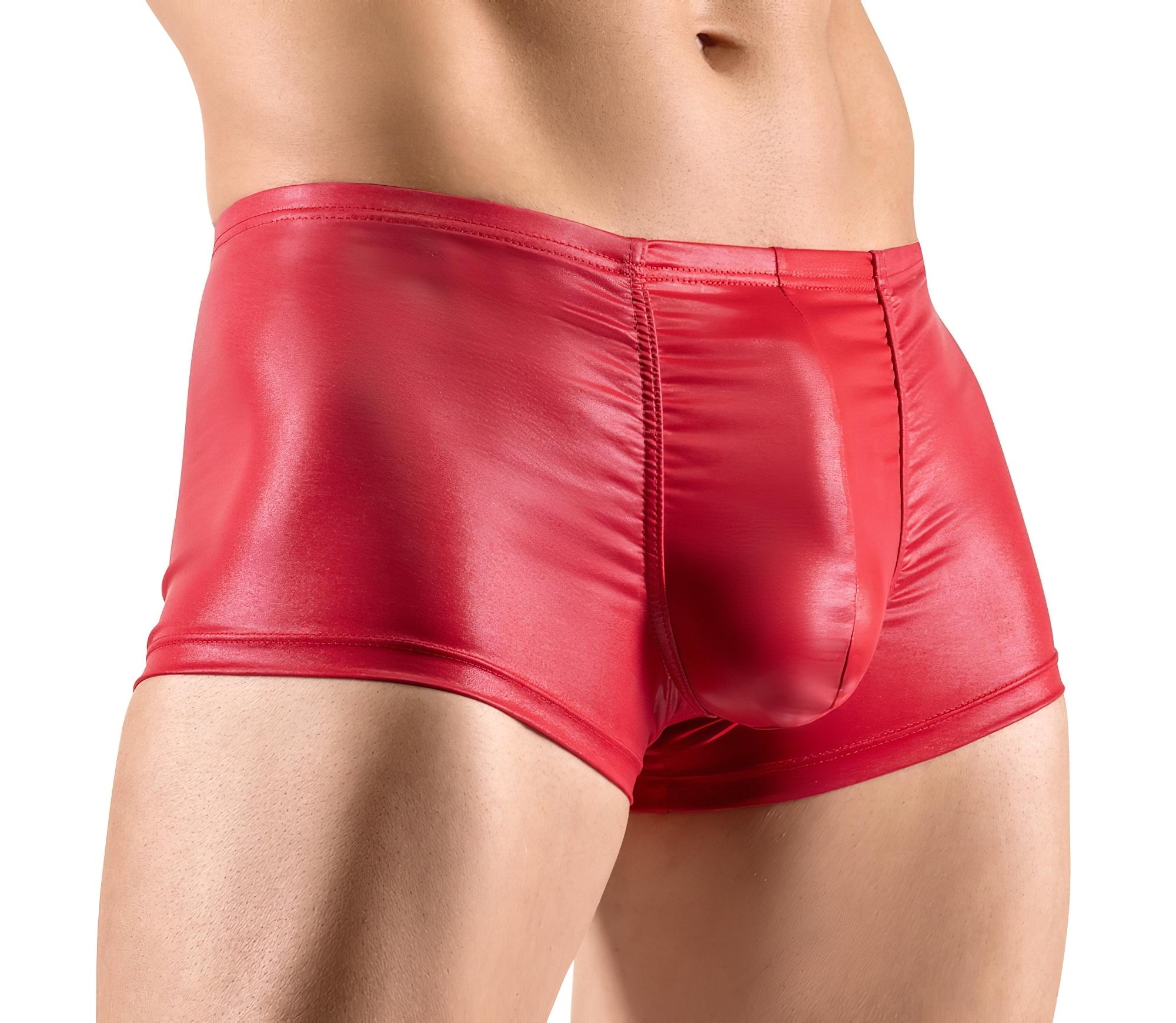 Svenjoyment – fényes push-up boxer (piros)