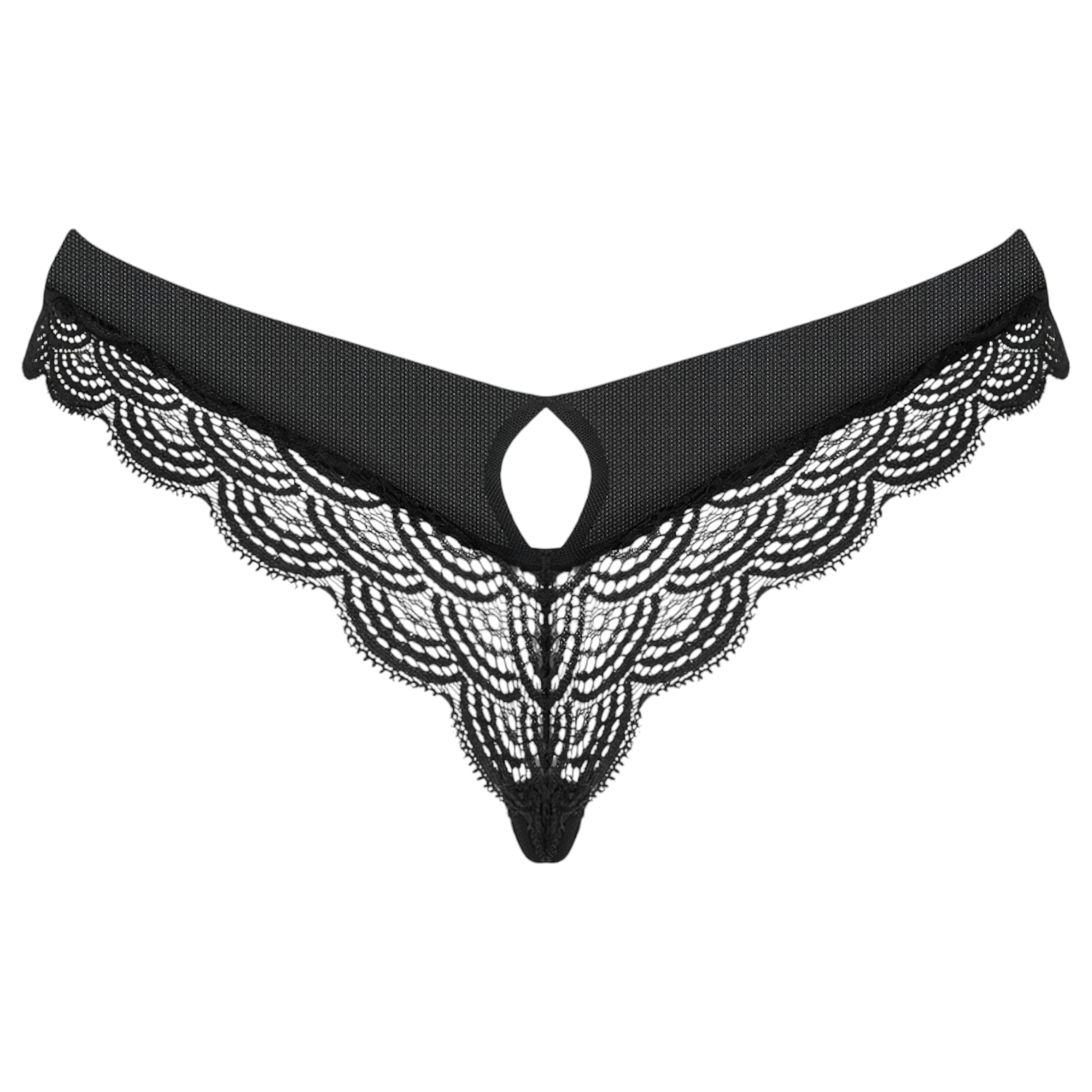 Obsessive Chemeris – szexi tanga (fekete)