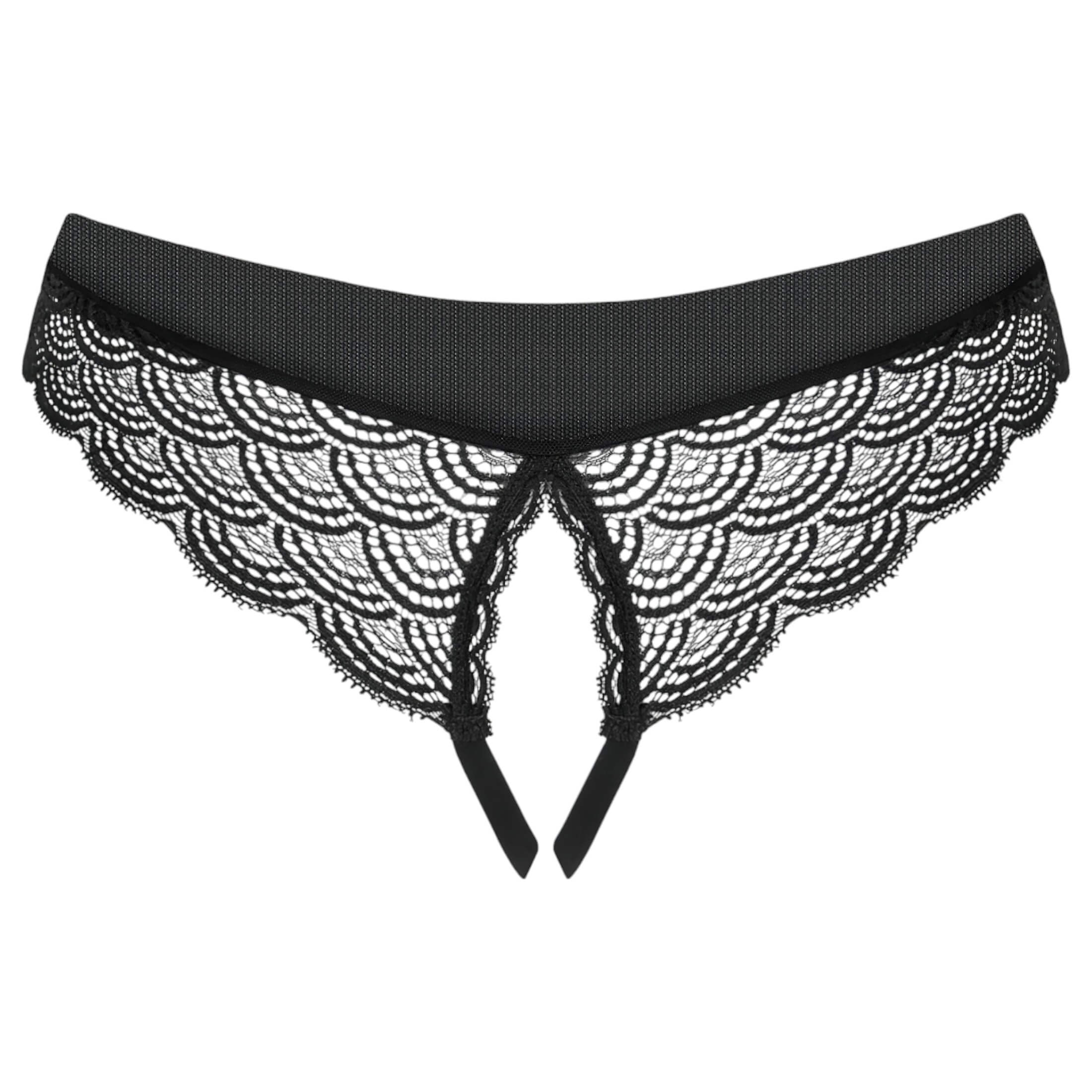 / Obsessive Chemeris – nyitott tanga (fekete)