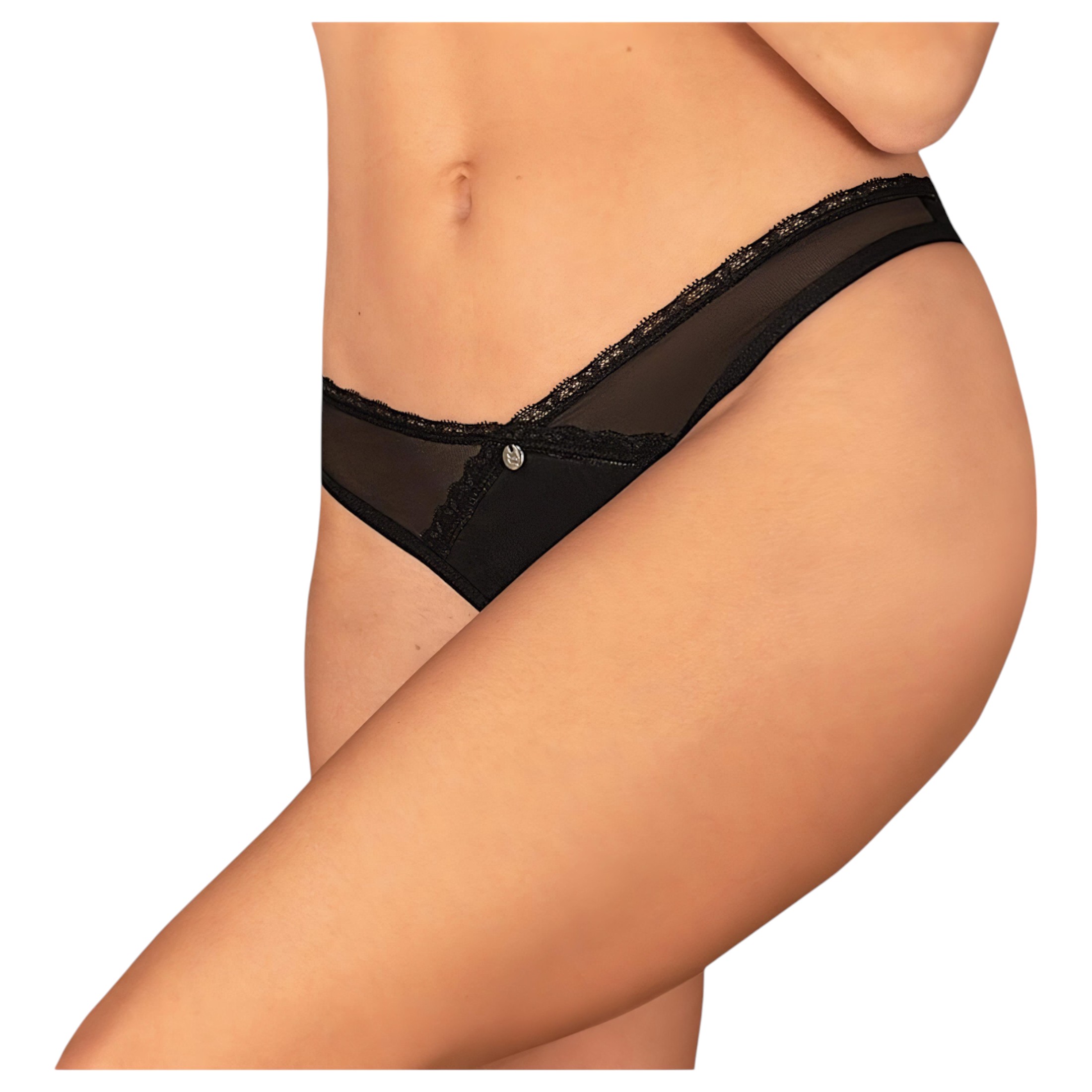 Obsessive Latinesa – nyitott tanga (fekete)