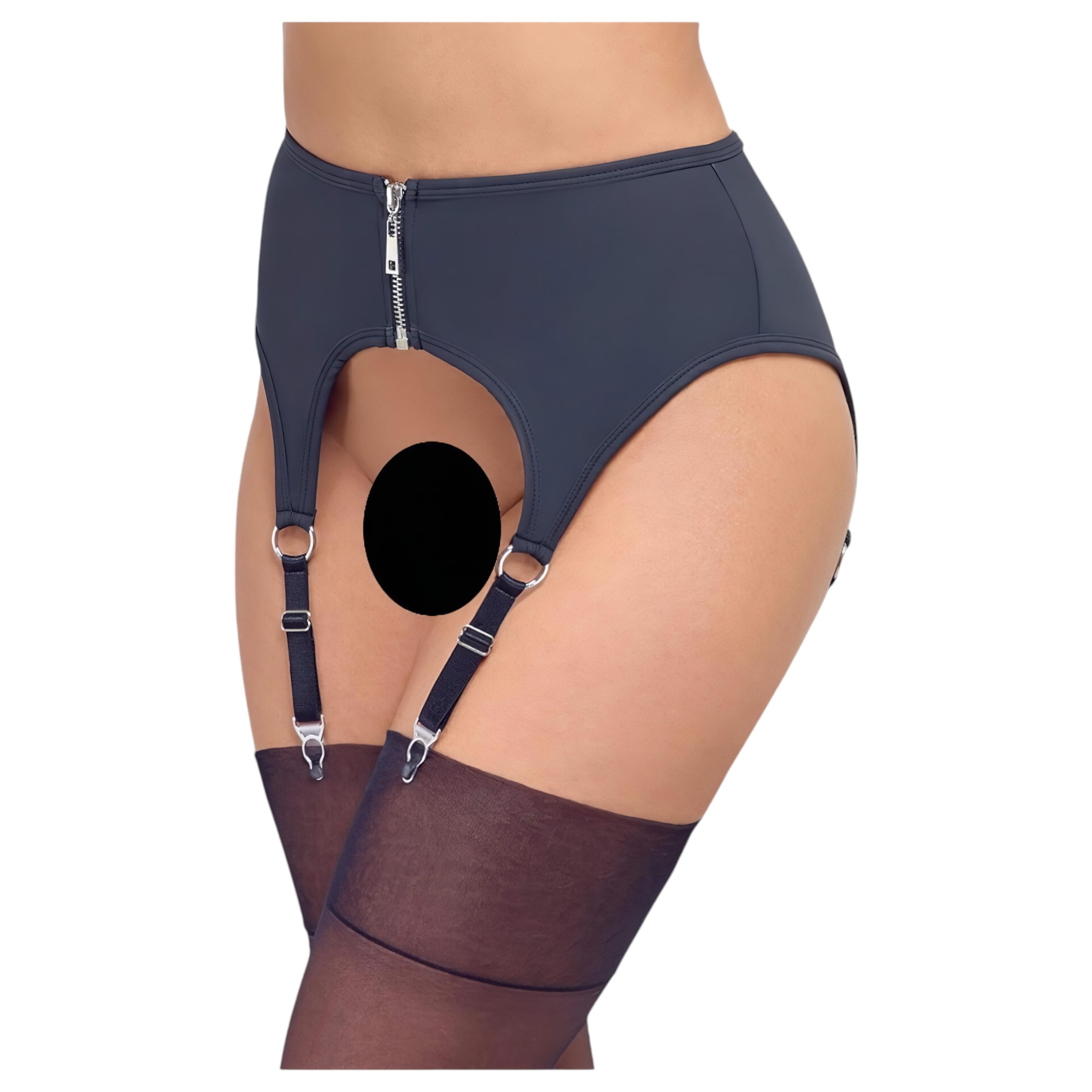 Cottelli – matt harisnyatartó (fekete)