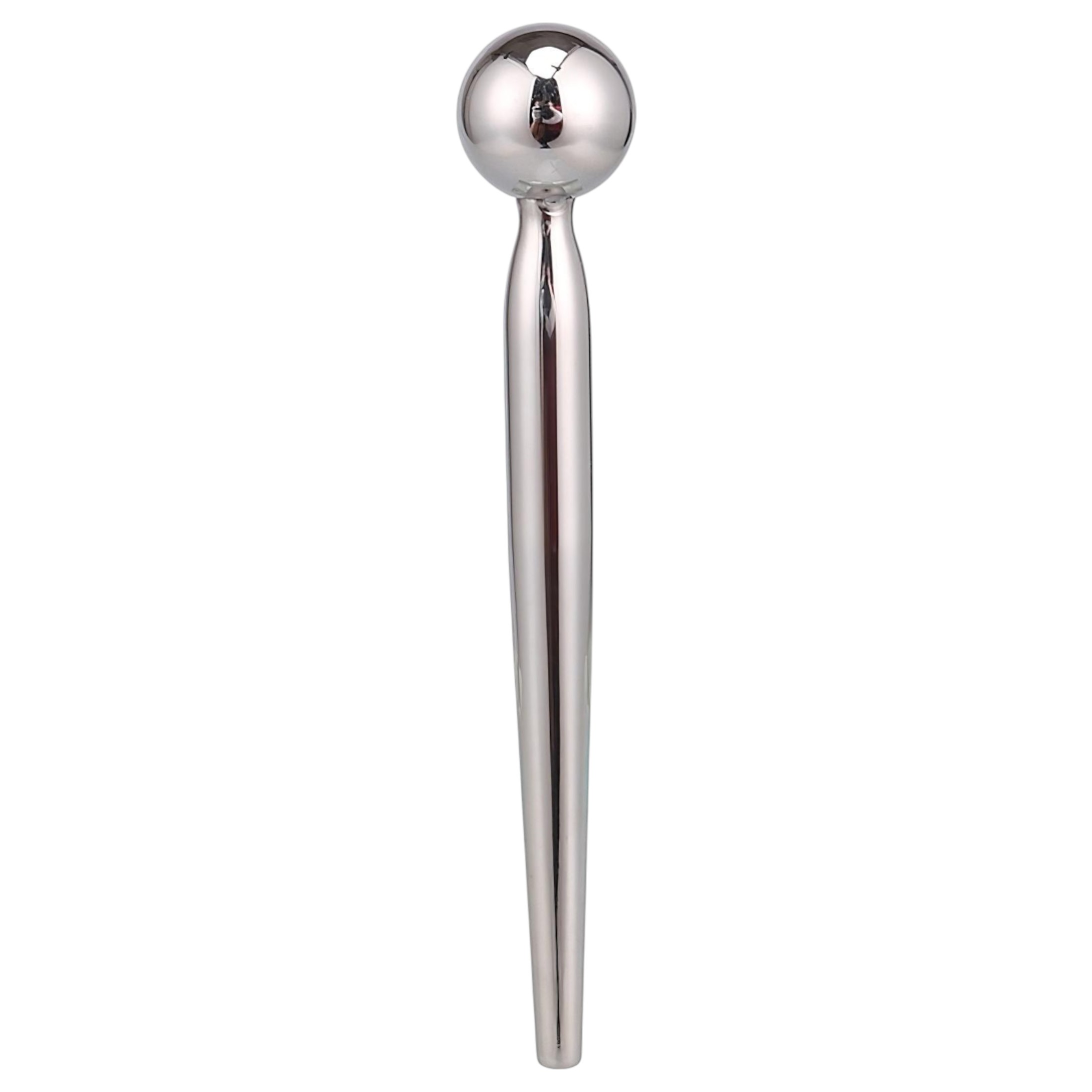 FukR – fém, gömbös dilátor – 8cm (ezüst)