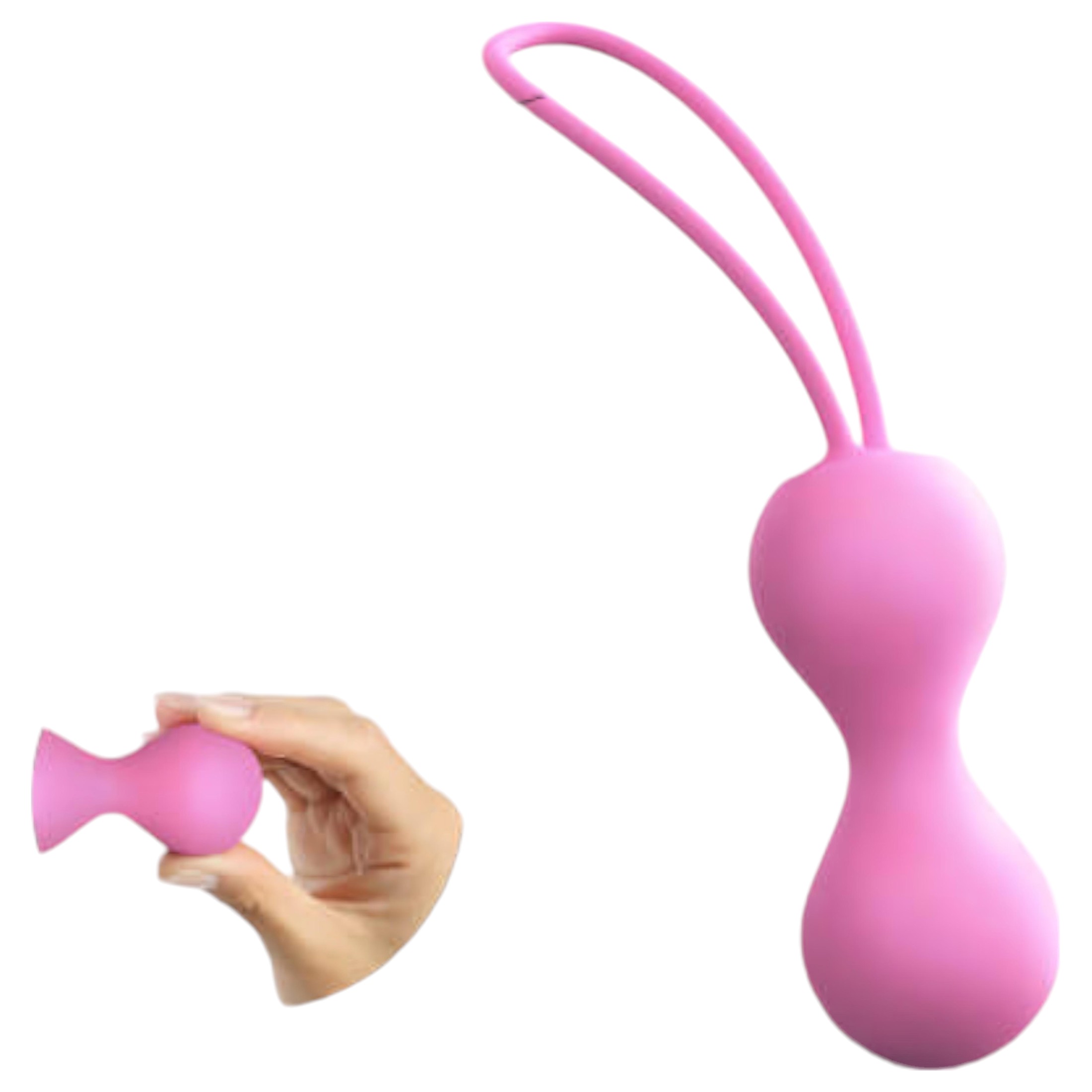 Love to Love Joia – szilikon gésagolyó duó (pink)