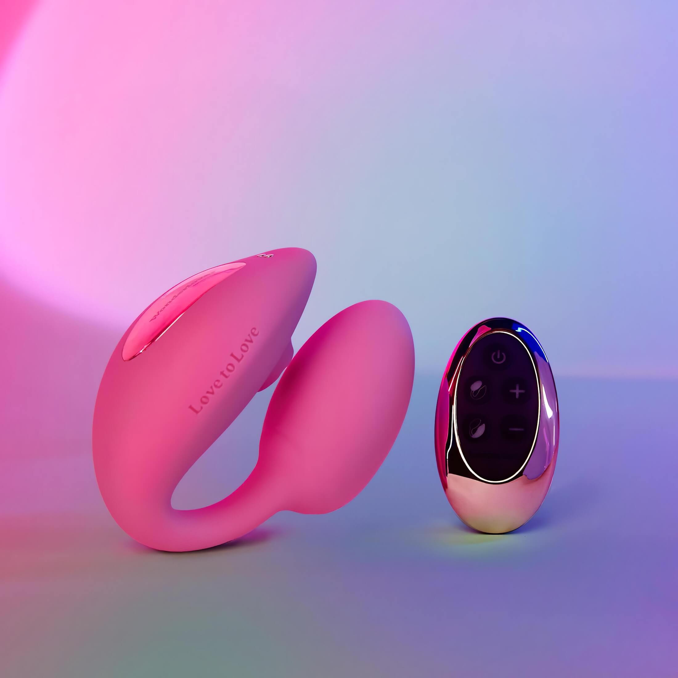 / Love to Love Wonderlover – csiklóizgató G-pont vibrátor (pink)