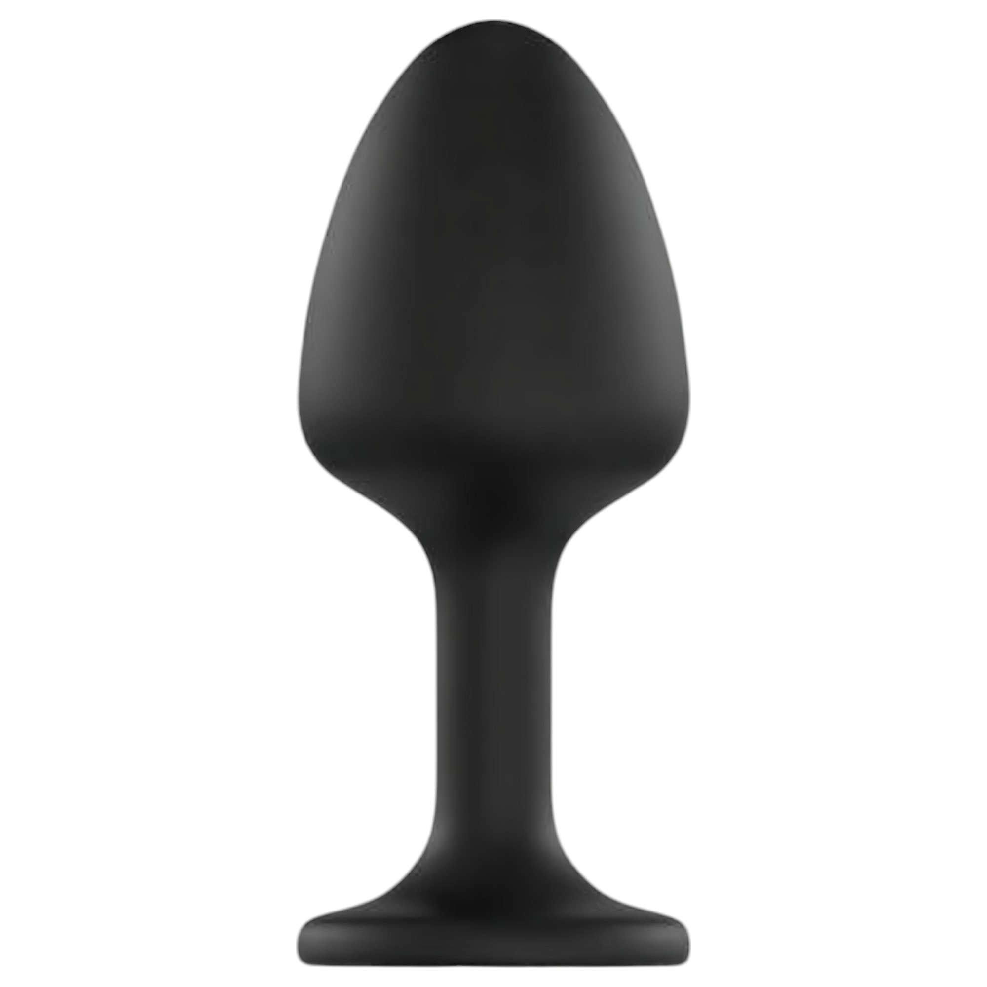 / Dorcel Geisha Plug Diamond XL – fehér köves anál plug (fekete)