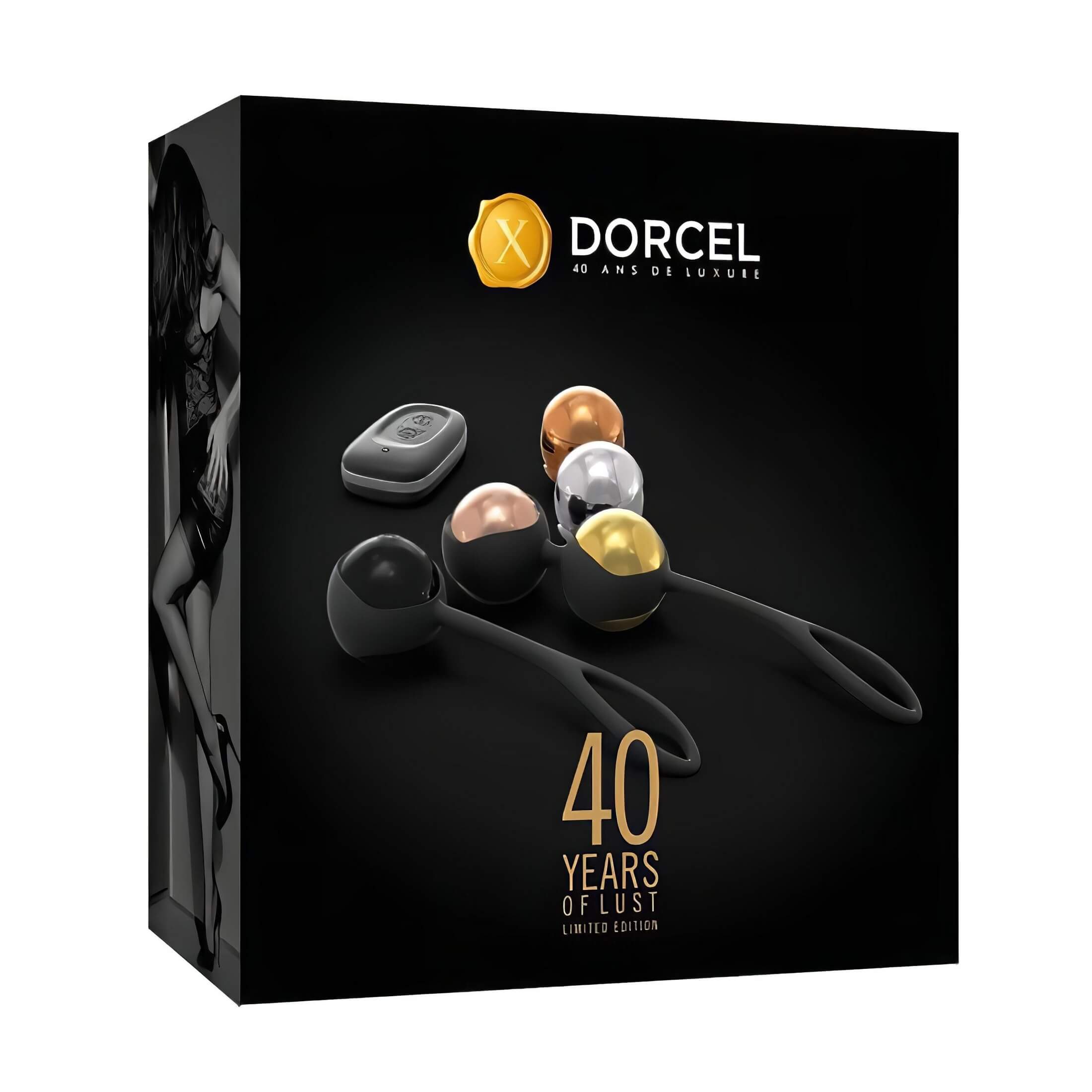 Dorcel Training Balls – rádiós, variálható gésagolyó szett