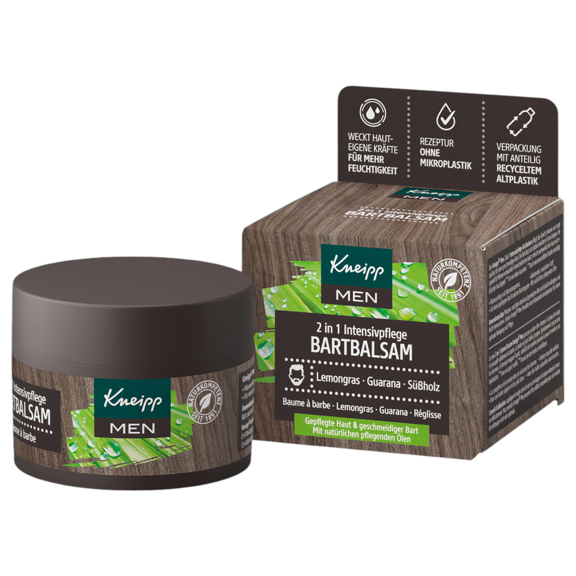 Kneipp MEN – 2in1 Intenzív szakáll ápoló balzsam (50ml)