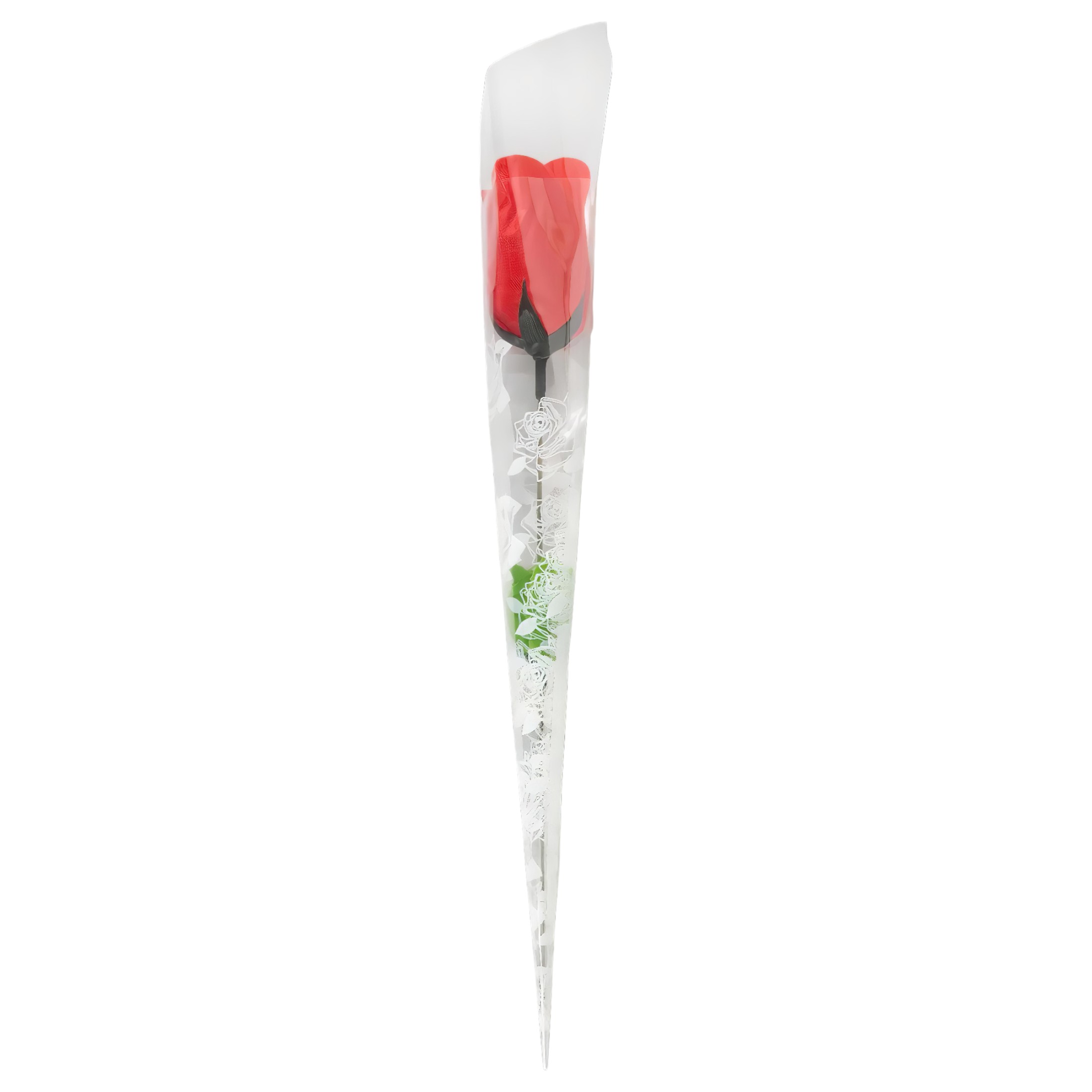 Panty Rose – rózsaszálba rejtett tanga – piros (S-L)