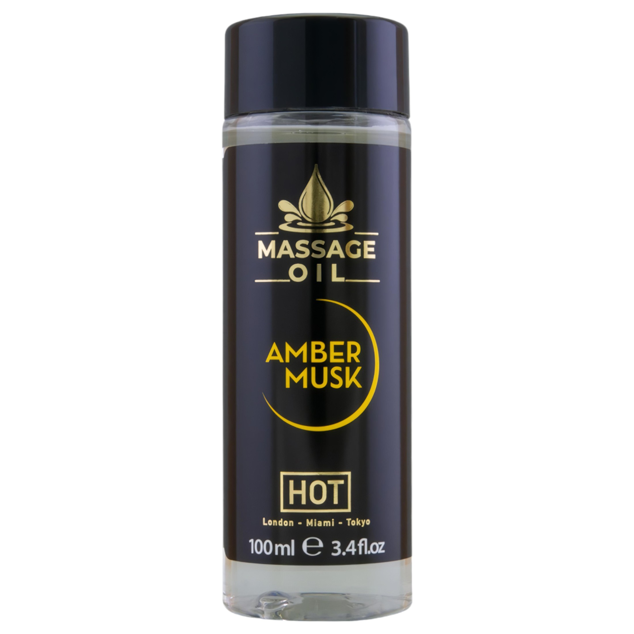HOT bőrápoló masszázsolaj – borostyán pézsma (100ml)