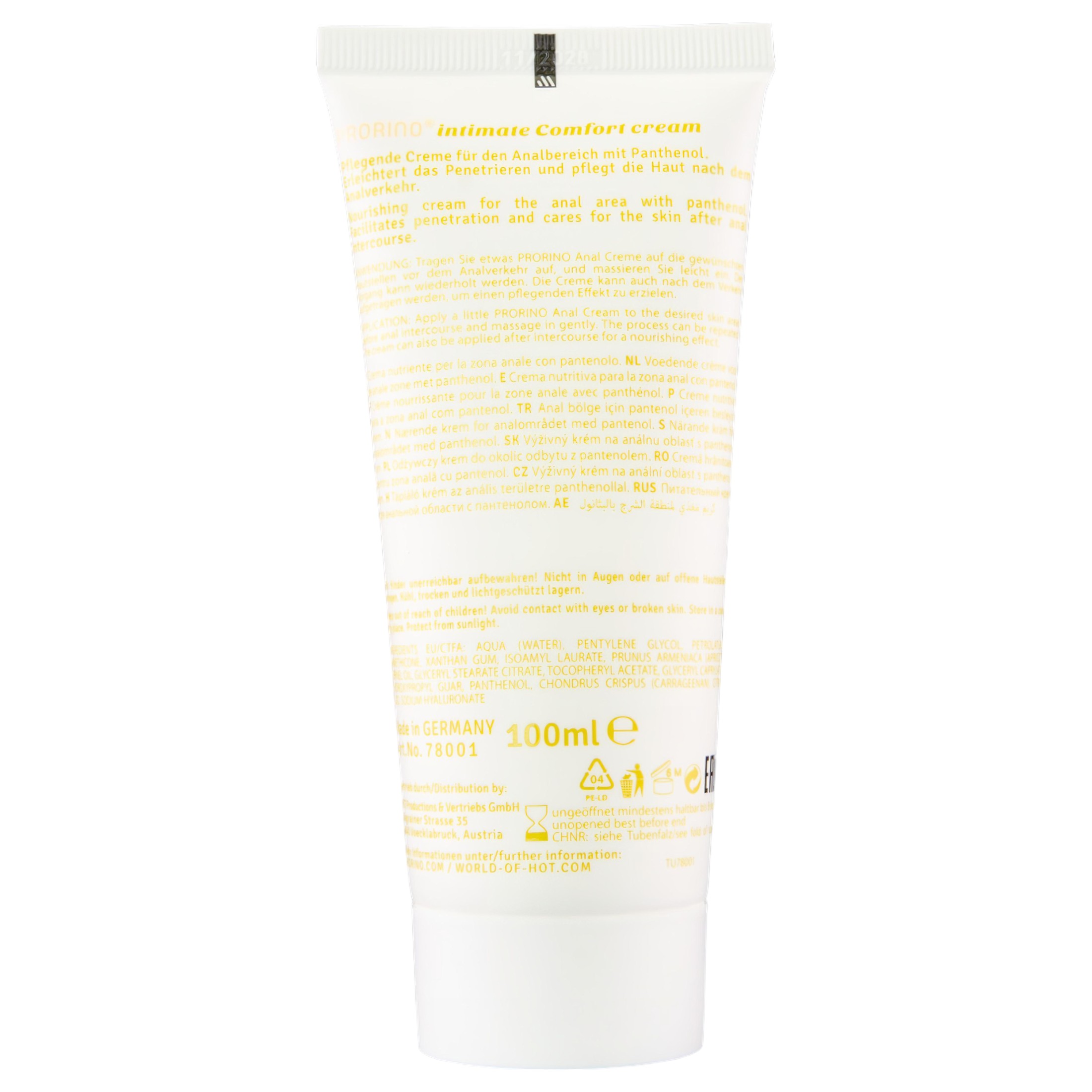 HOT Prorino – anál ápoló krém (100ml)