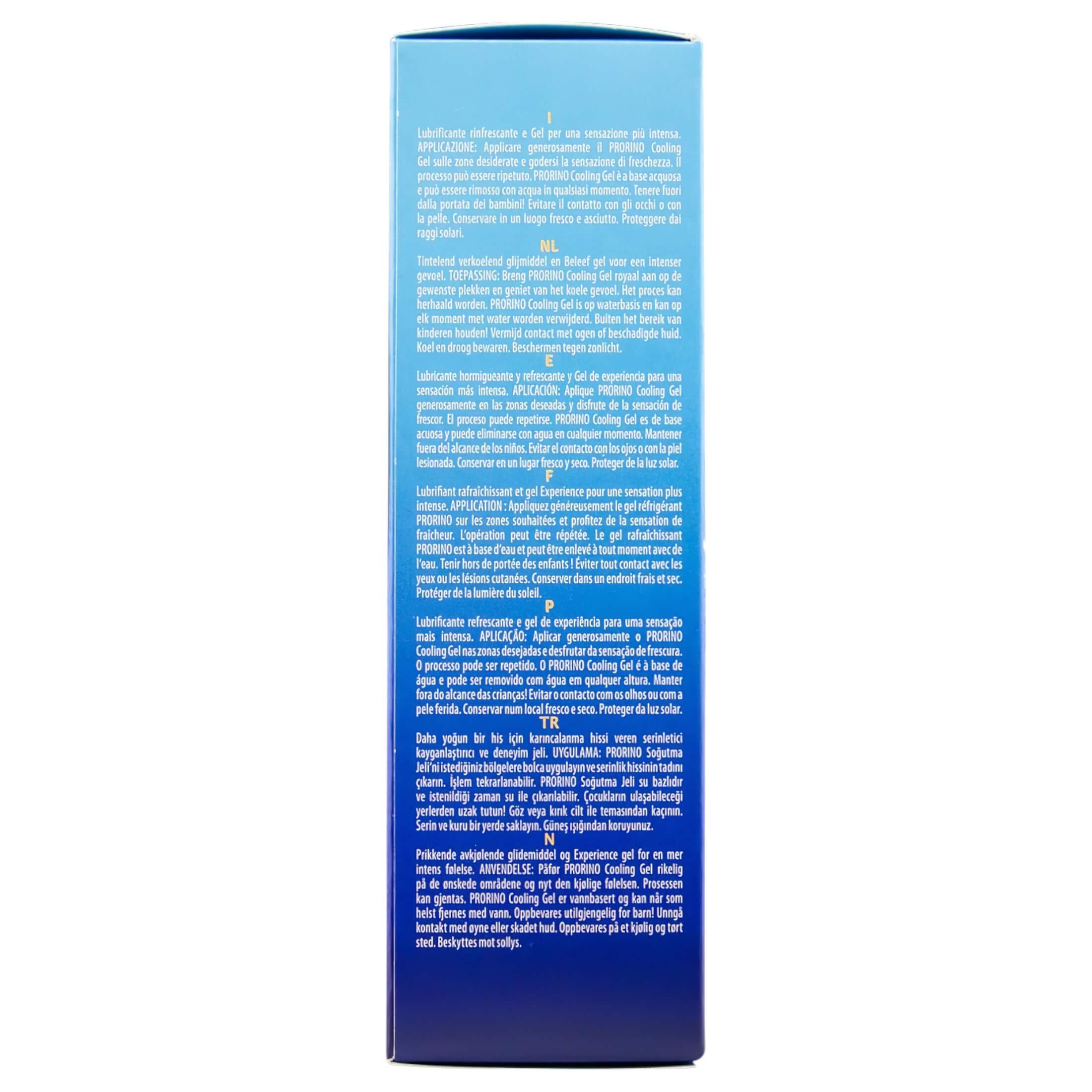 HOT Prorino – gyengéd hűsítő intim krém férfiaknak (100ml)