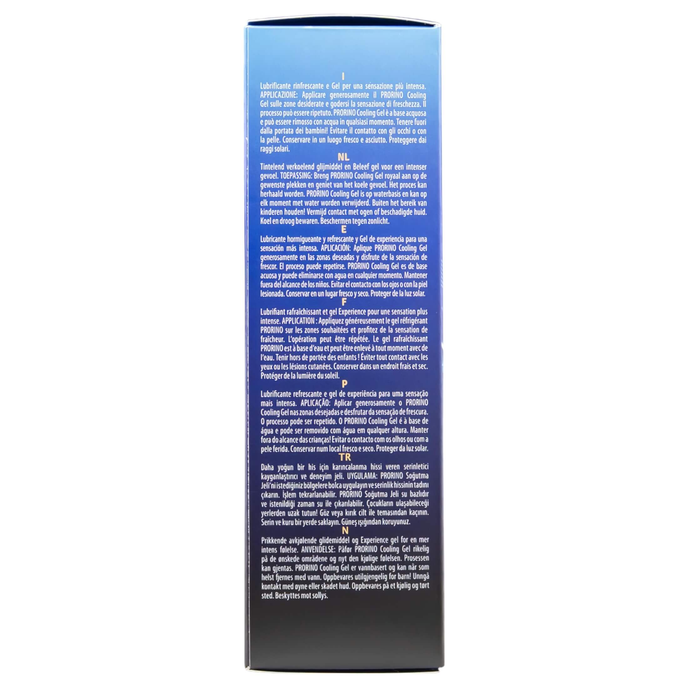 HOT Prorino – erős hűsítő intim krém férfiaknak (100ml)