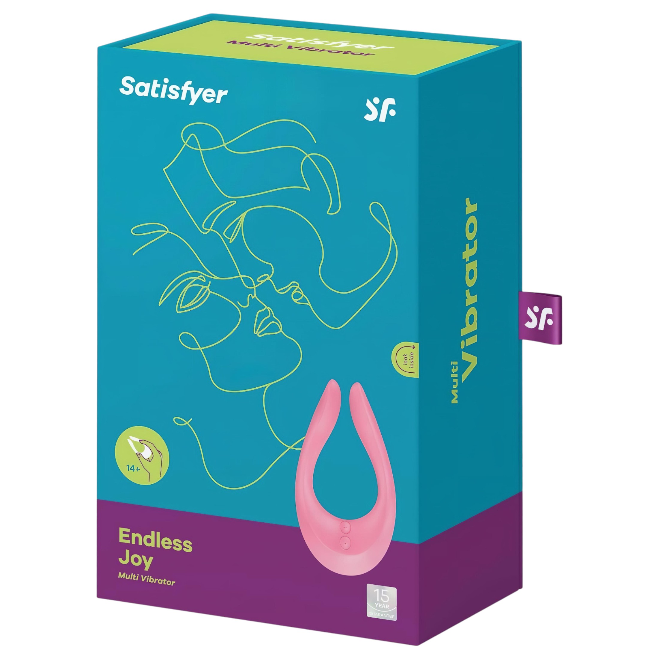 Satisfyer Endless Joy – akkus párvibrátor (pink)