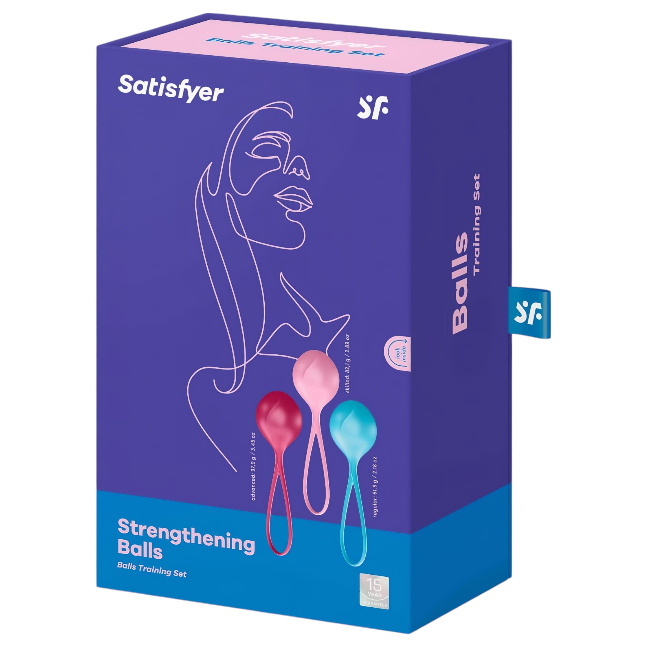 Satisfyer Strengthening Balls – gésagolyó szett (3 részes)