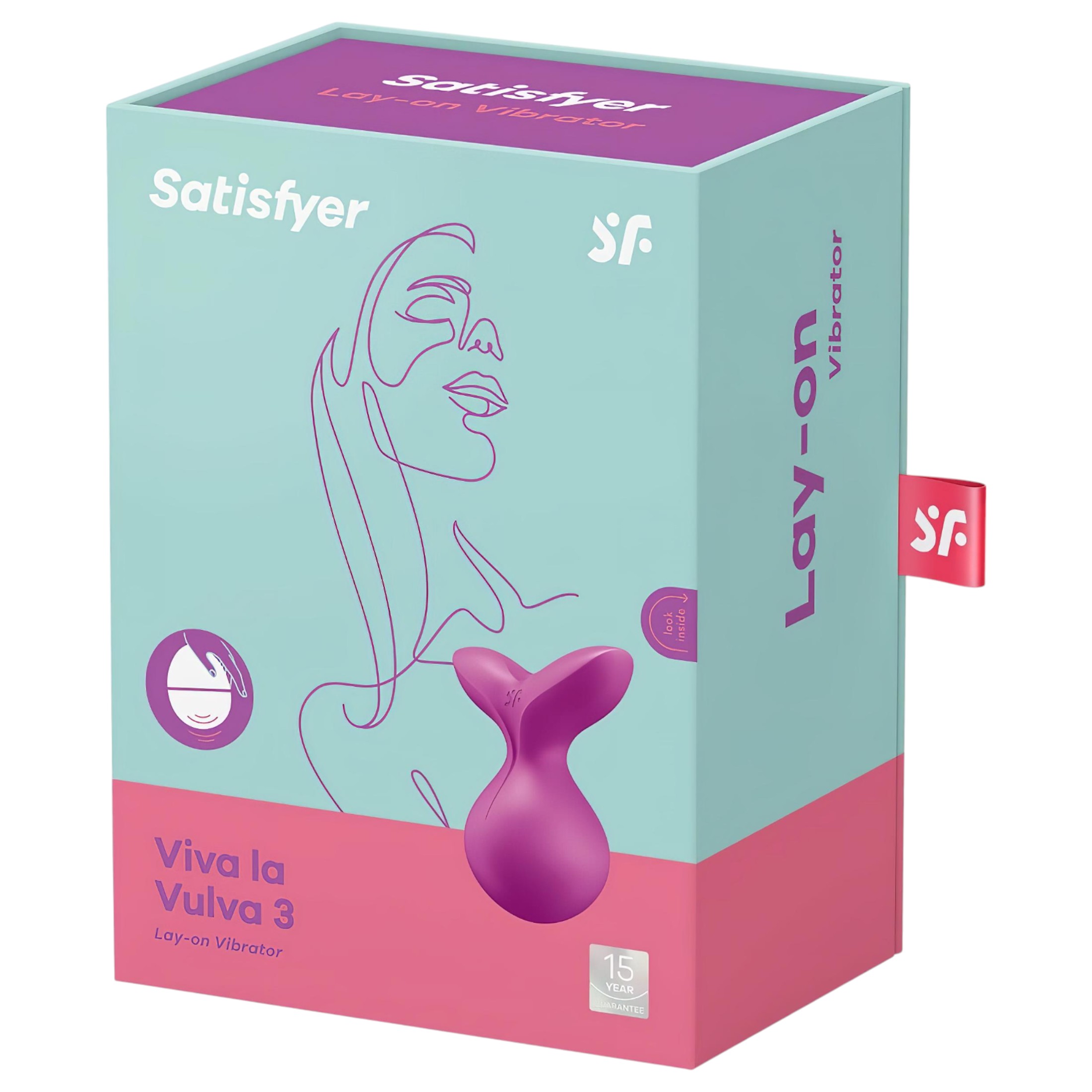 / Satisfyer Viva la Vulva 3 – csikló vibrátor (viola)