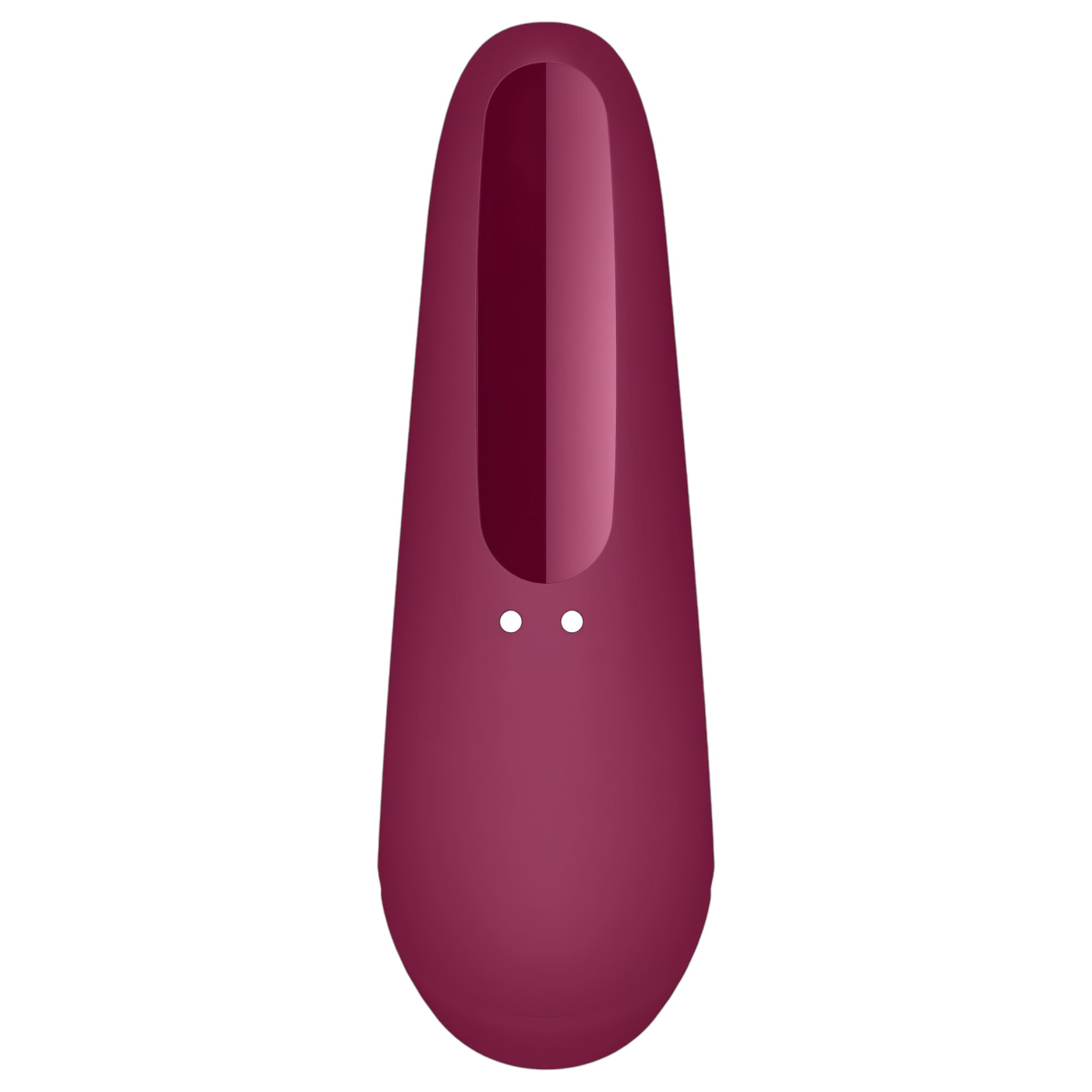 Satisfyer Curvy 1+ – okos léghullámos csiklóizgató (piros)