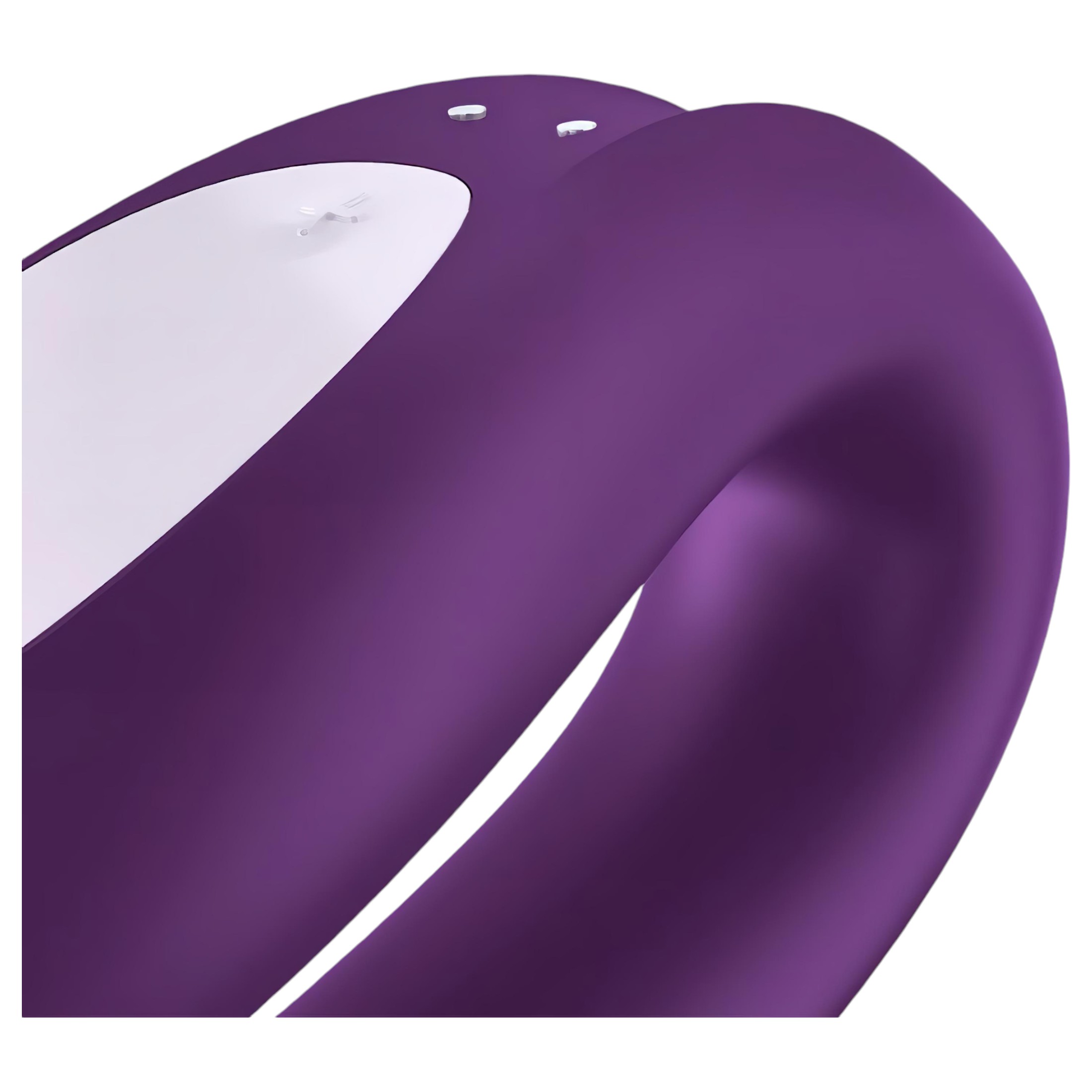 / Satisfyer Double Joy – okos, vízálló párvibrátor (lila)