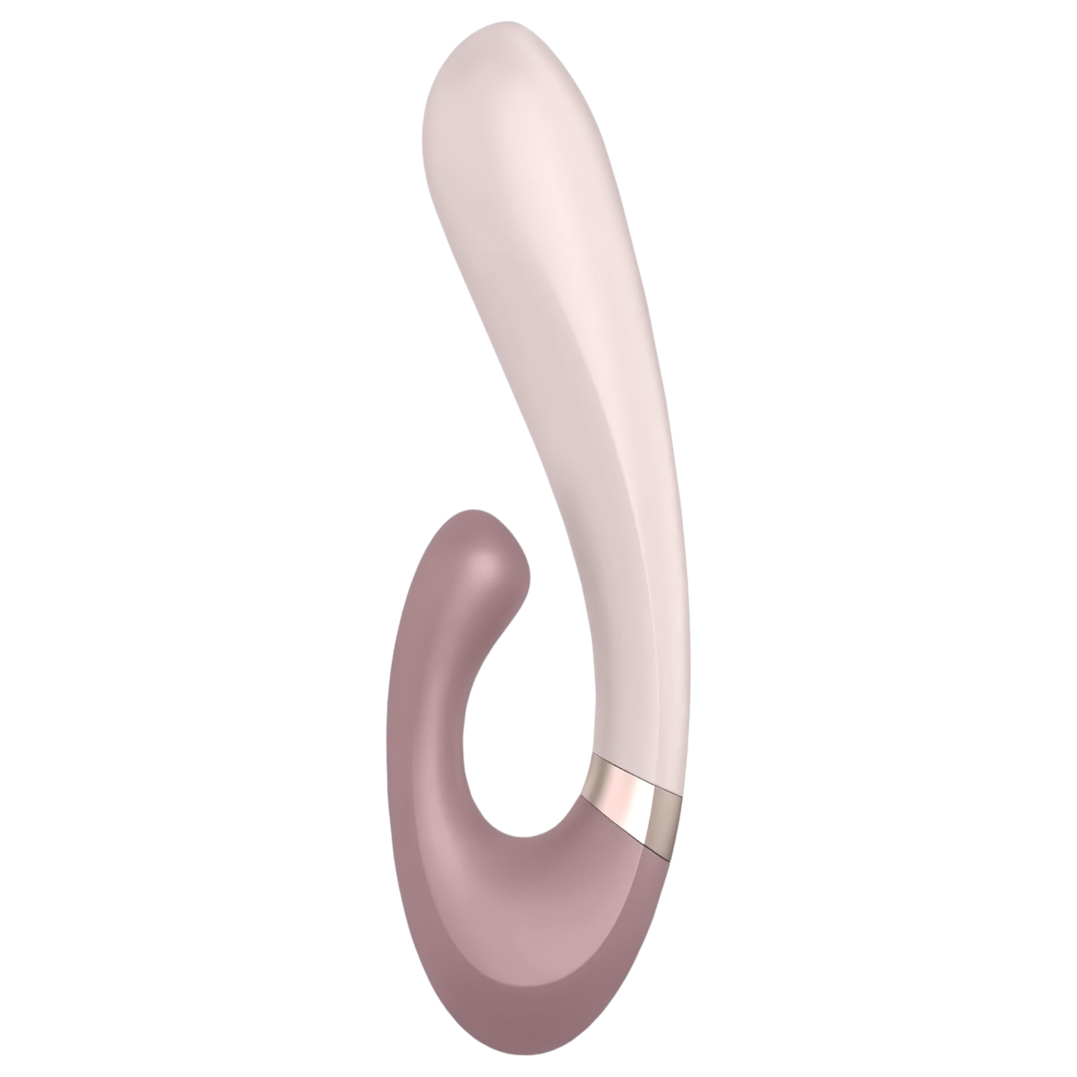 Satisfyer Heat Wave – okos, melegítő, karos vibrátor (bézs)