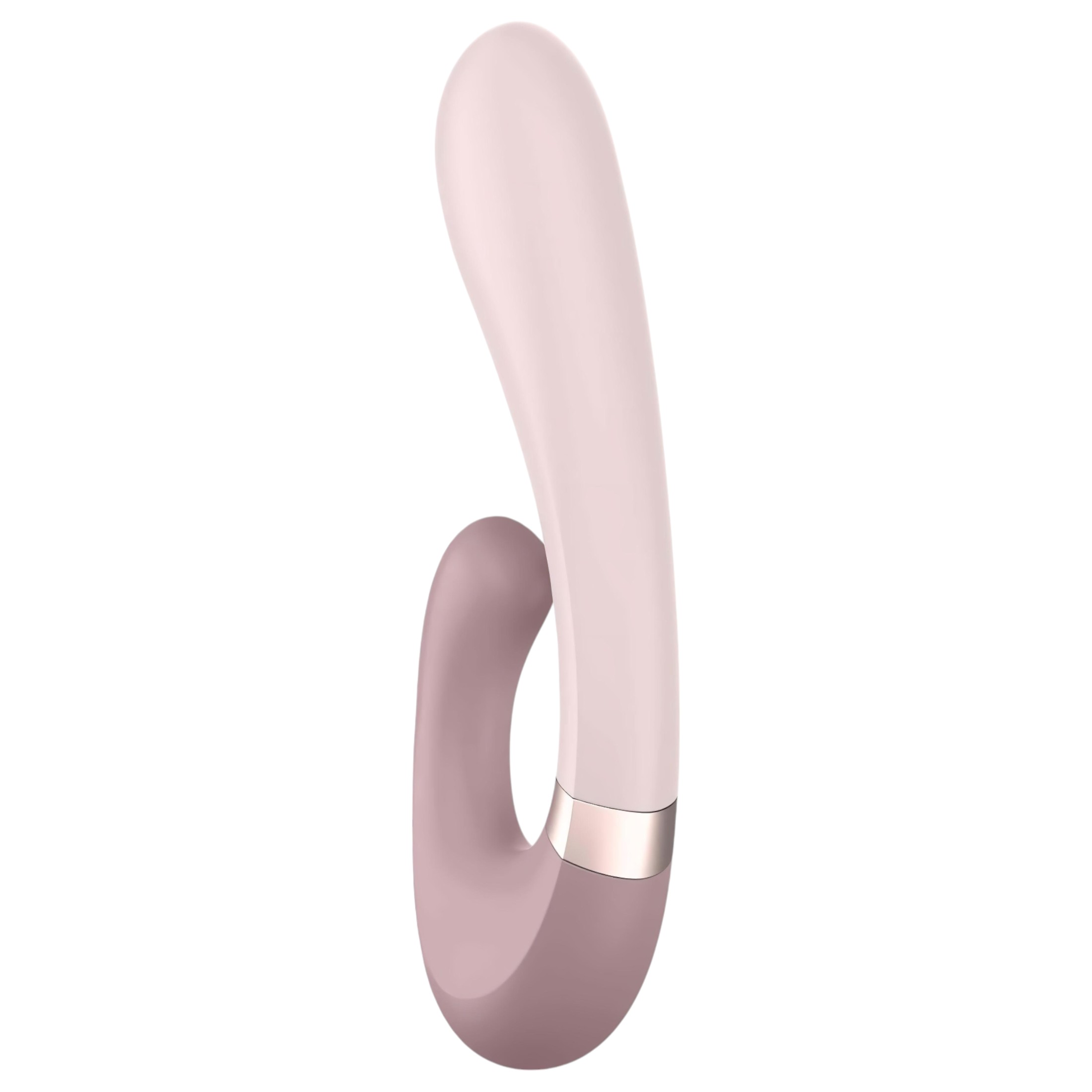 Satisfyer Heat Wave – okos, melegítő, karos vibrátor (bézs)