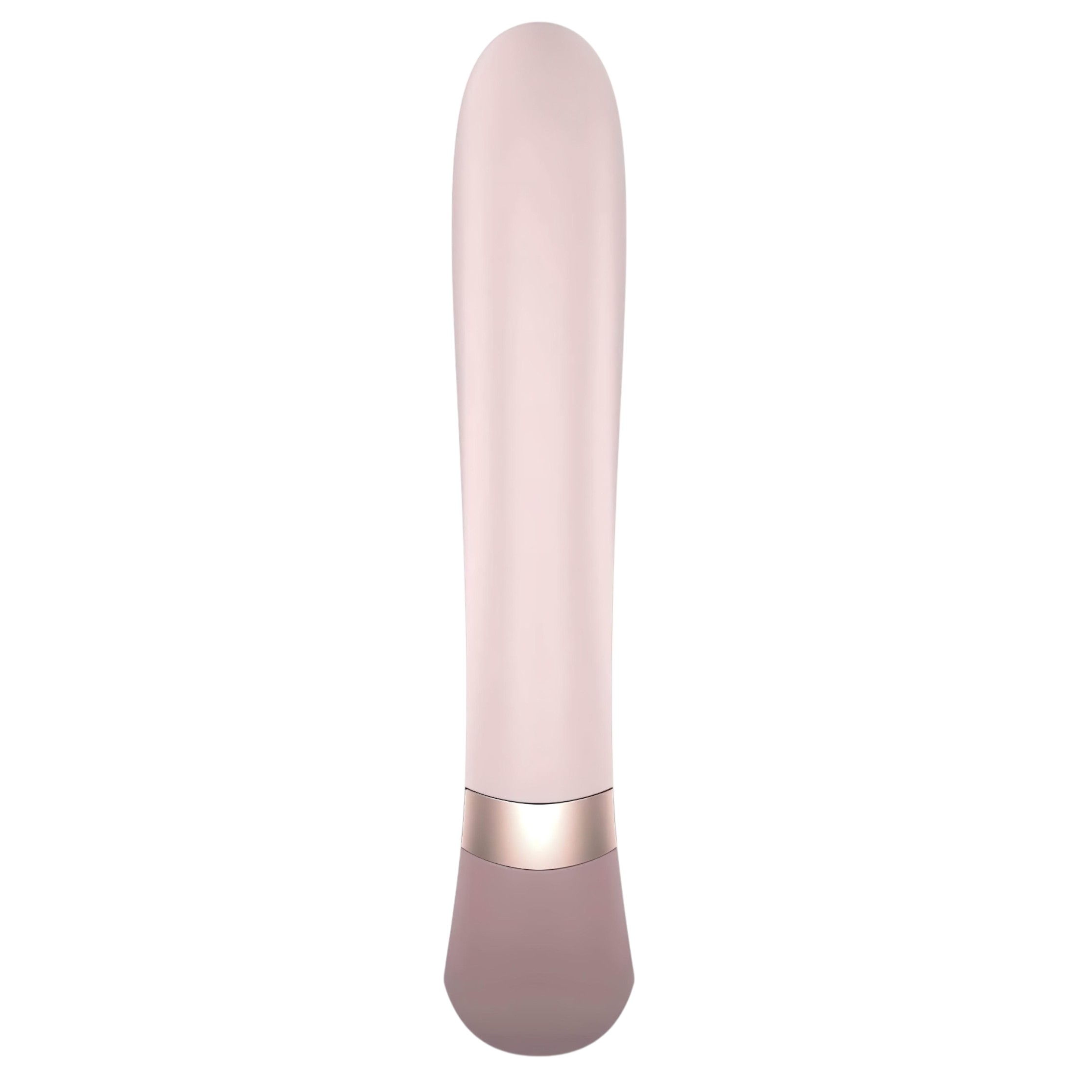 Satisfyer Heat Wave – okos, melegítő, karos vibrátor (bézs)