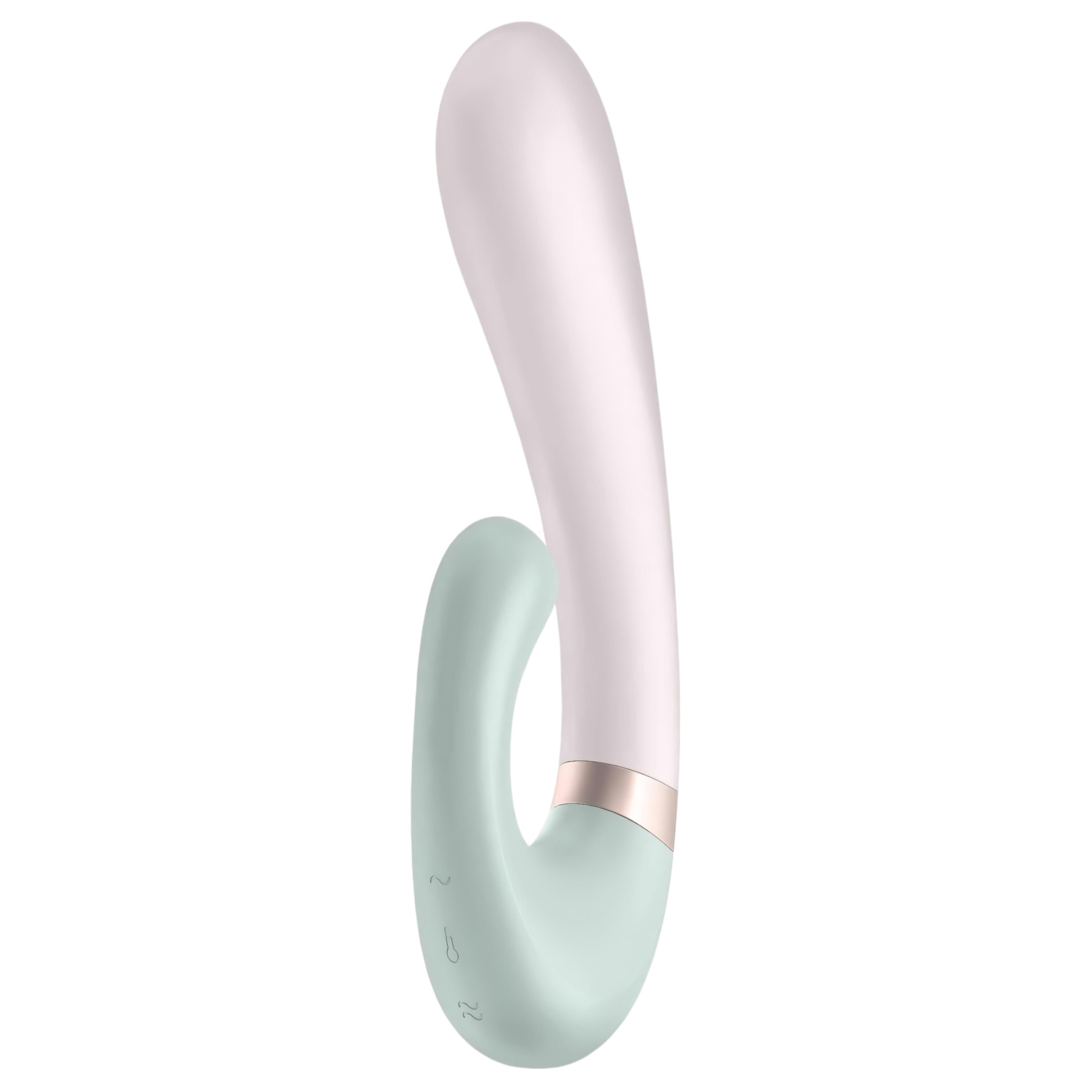 Satisfyer Heat Wave – okos, melegítő, karos vibrátor (menta)