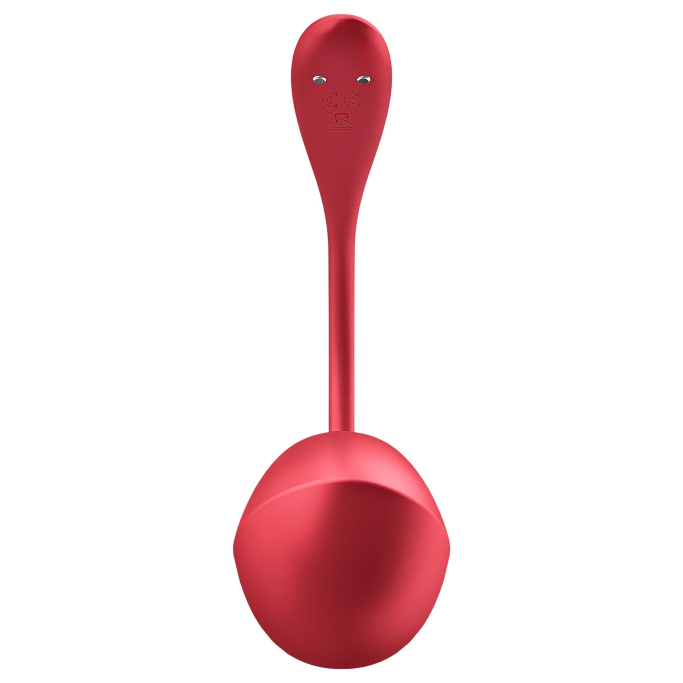 Satisfyer Shiny Petal – rádiós vibrációs tojás (piros)
