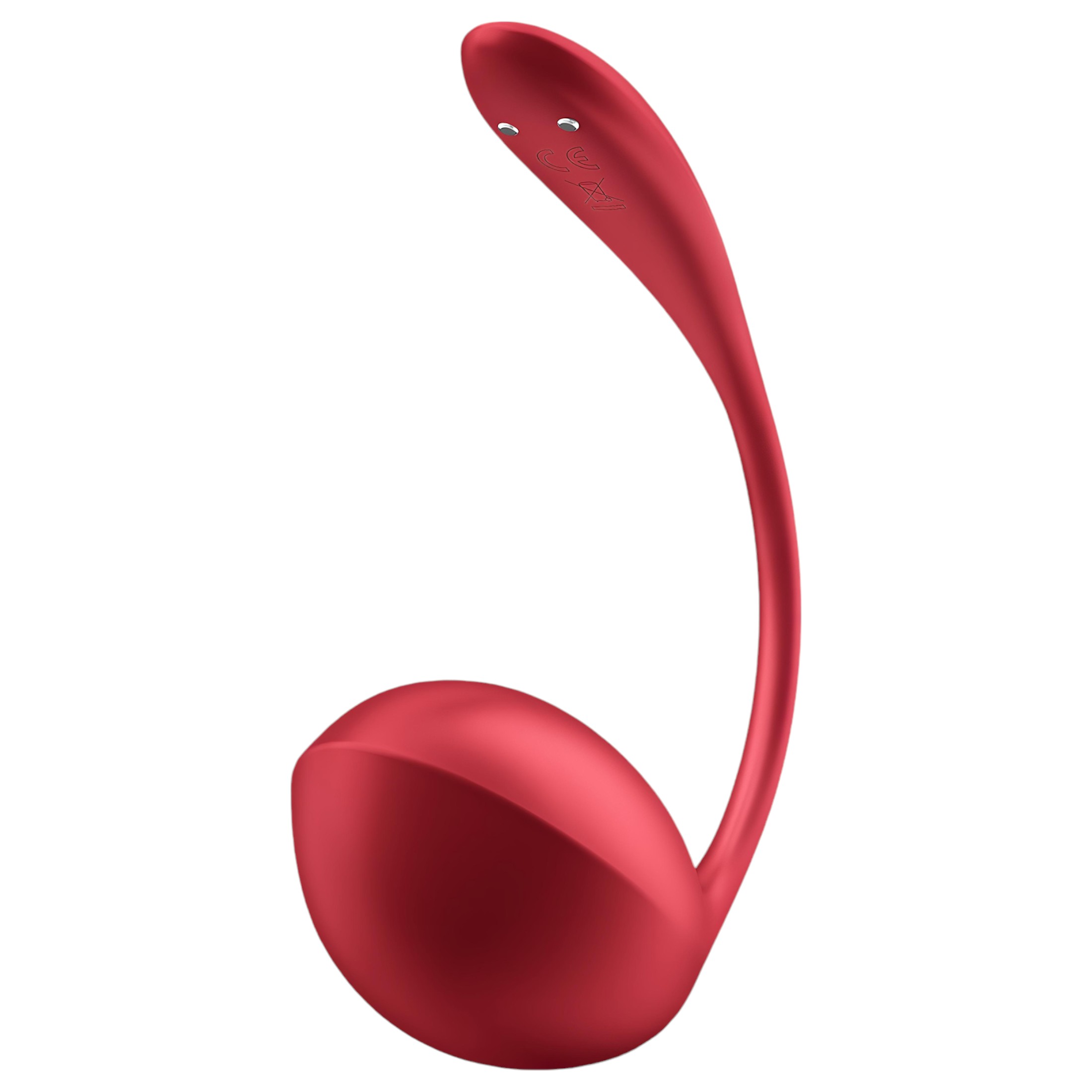 Satisfyer Shiny Petal – rádiós vibrációs tojás (piros)