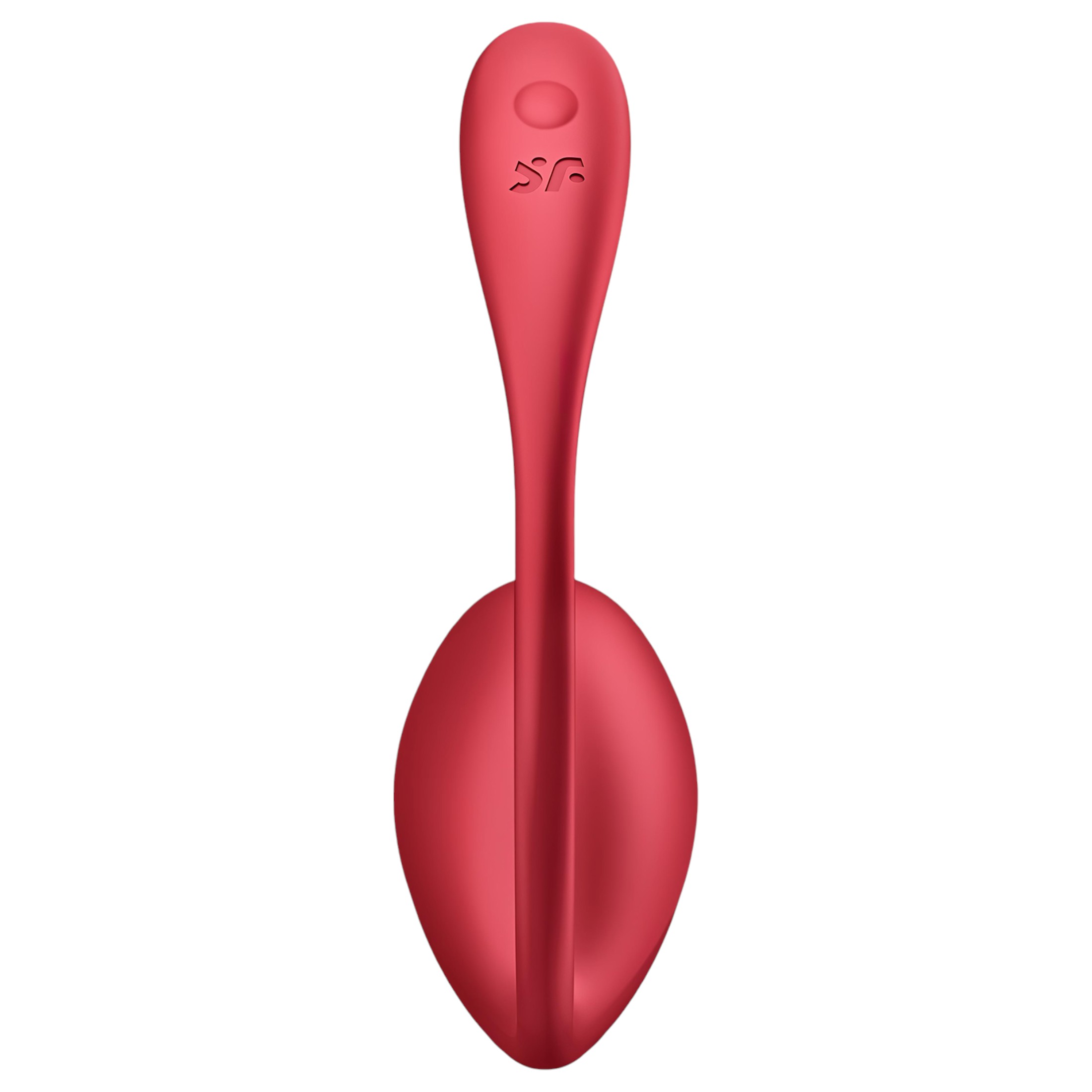 Satisfyer Shiny Petal – rádiós vibrációs tojás (piros)