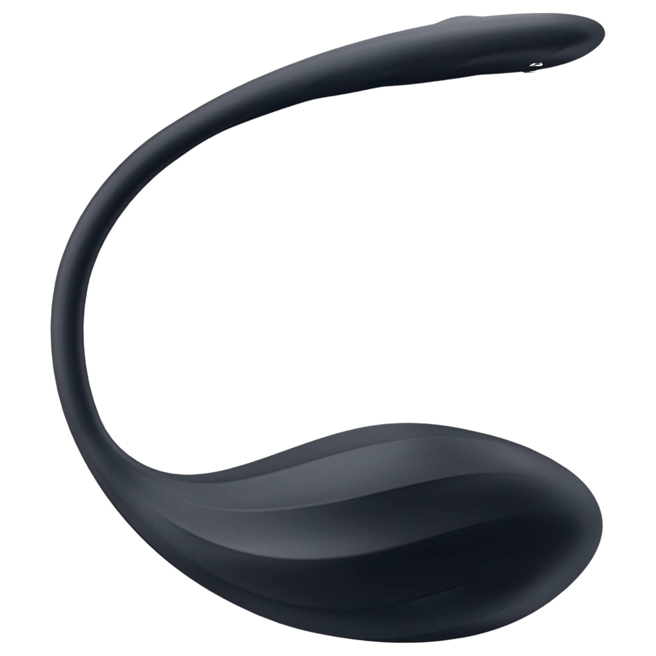 Satisfyer Ribbed Petal – rádiós vibrációs tojás (fekete)