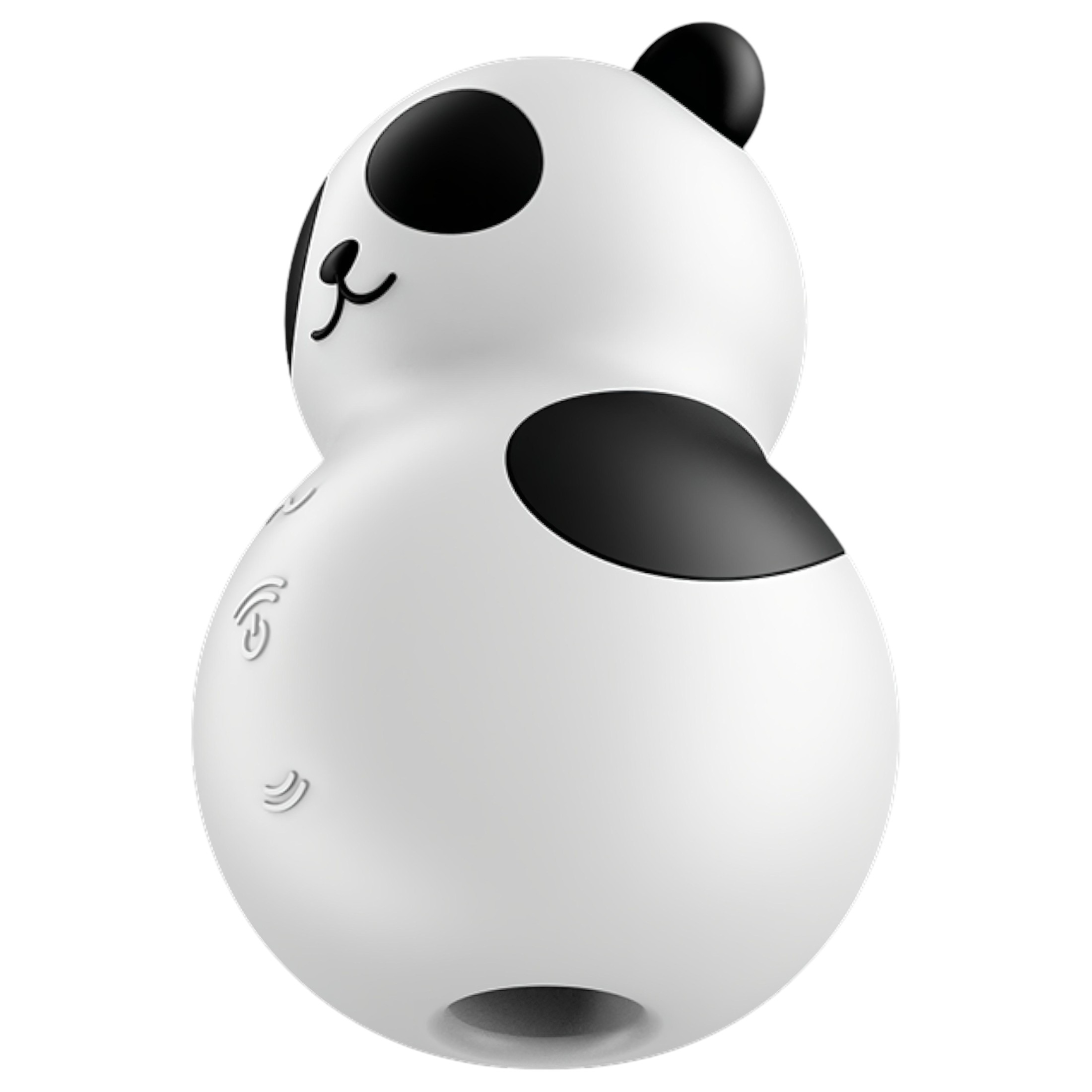 Satisfyer Pocket Panda – léghullámos csiklóizgató (fekete)