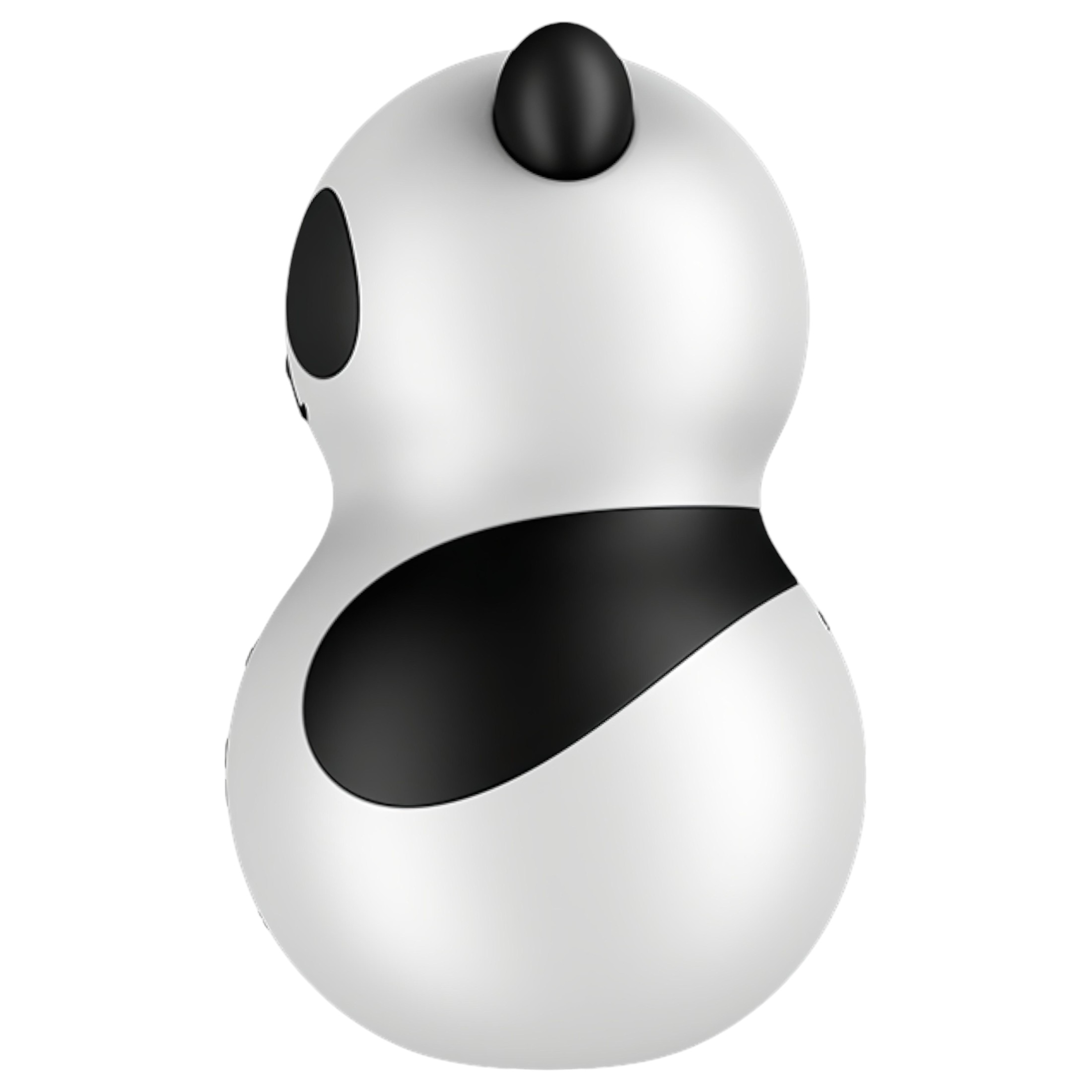 Satisfyer Pocket Panda – léghullámos csiklóizgató (fekete)