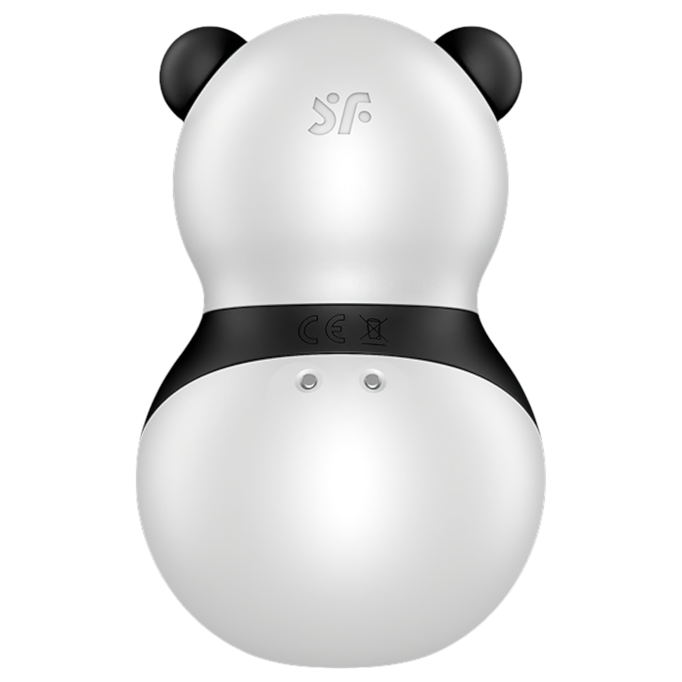 Satisfyer Pocket Panda – léghullámos csiklóizgató (fekete)