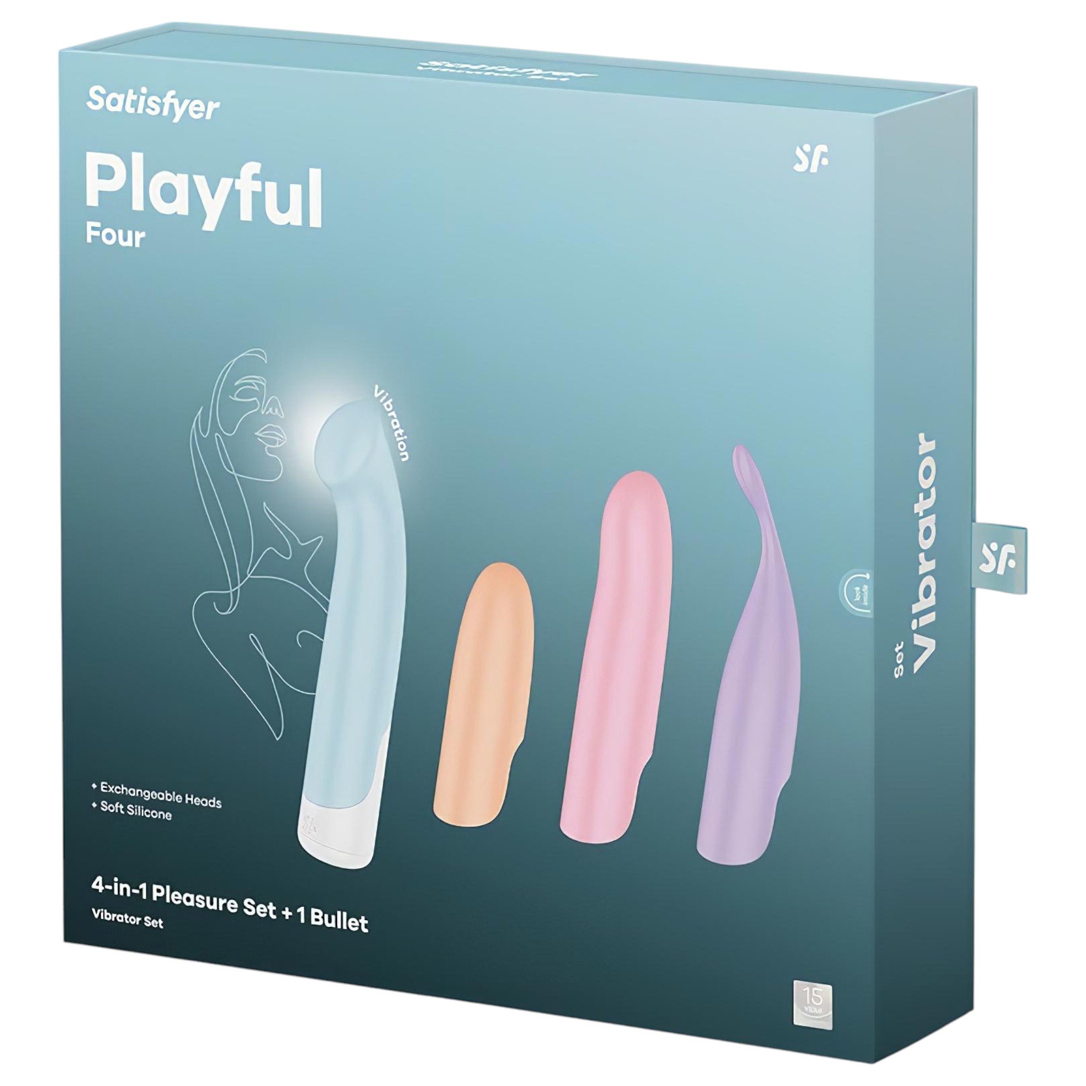 Satisfyer Playful Four – vibrátor szett