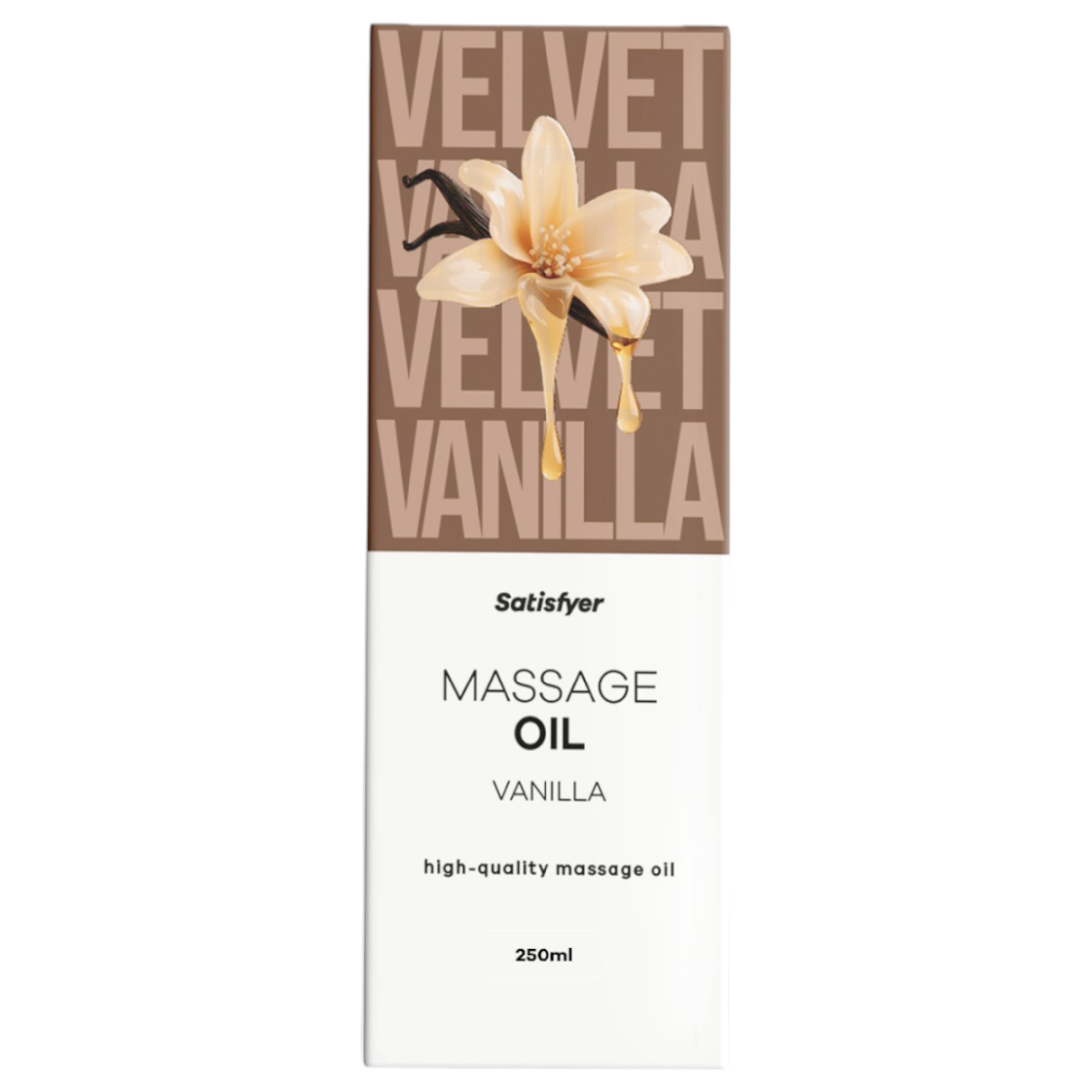 Satisfyer – masszázsolaj – vanília (250ml)