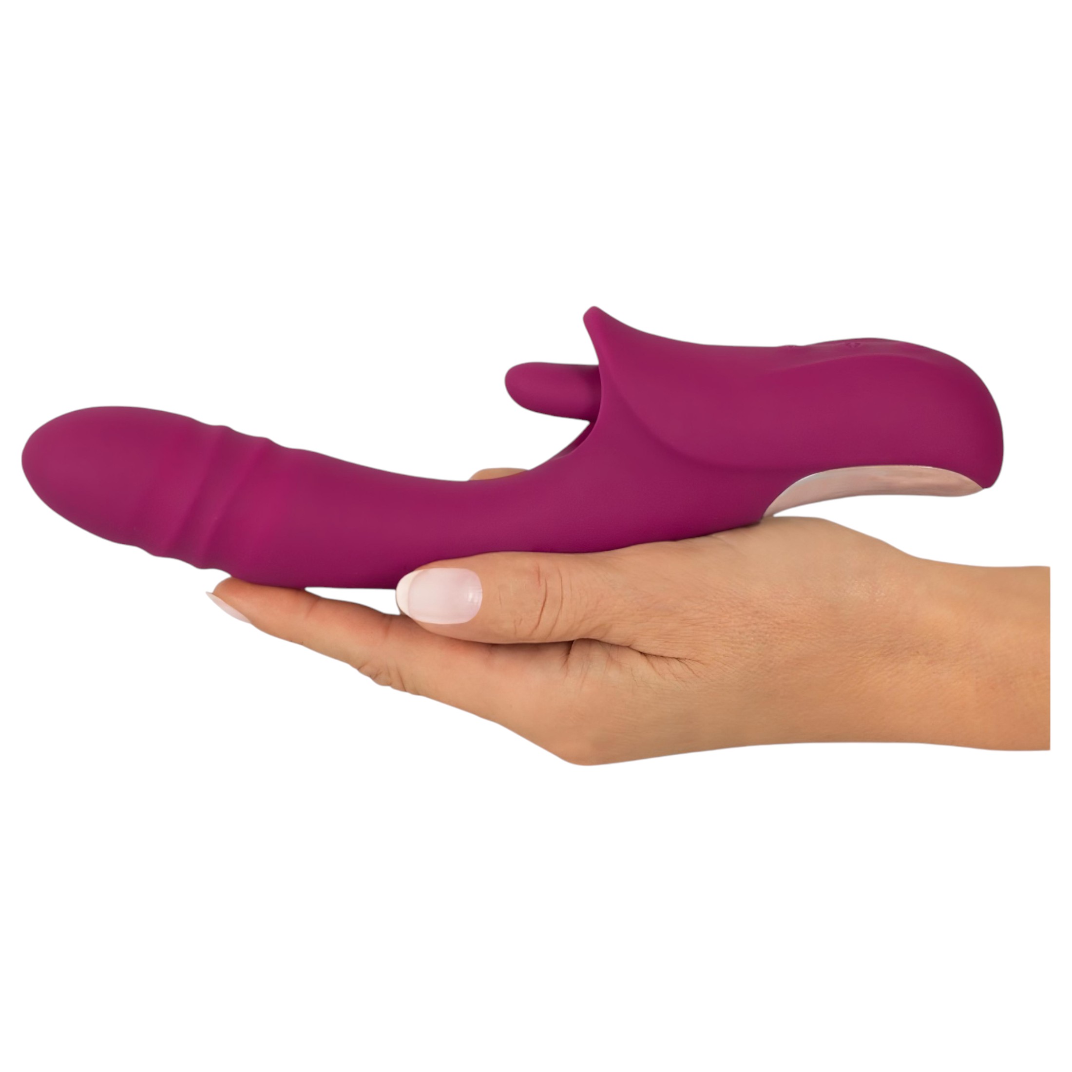 Javida Licking & Thrusting – nyelves lökő vibrátor (lila)