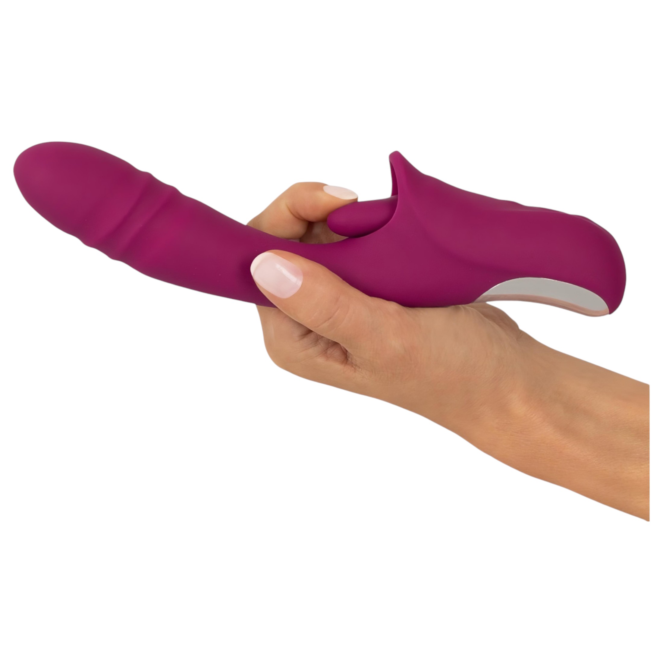 Javida Licking & Thrusting – nyelves lökő vibrátor (lila)