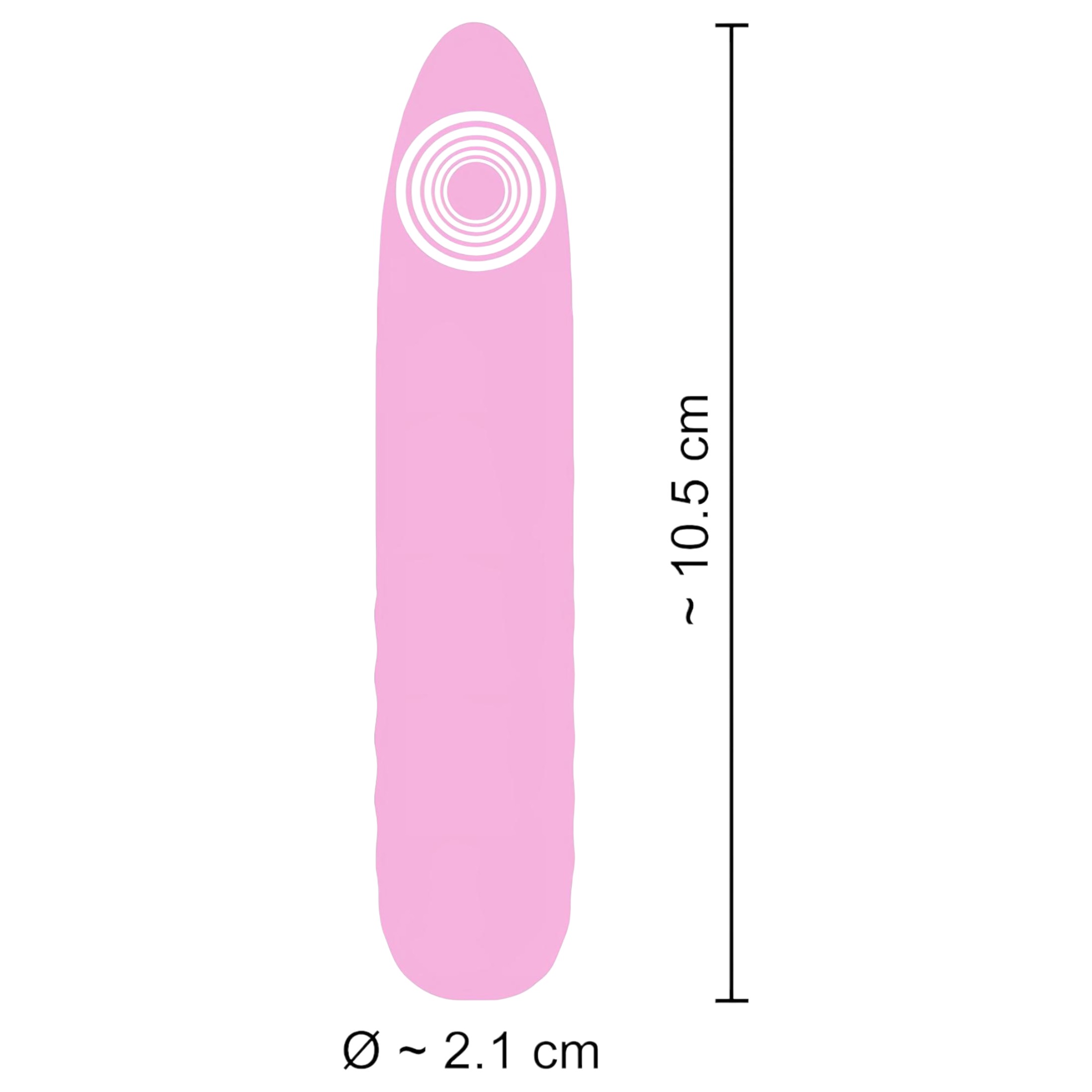 Cuties – mini vibrátor (pink)
