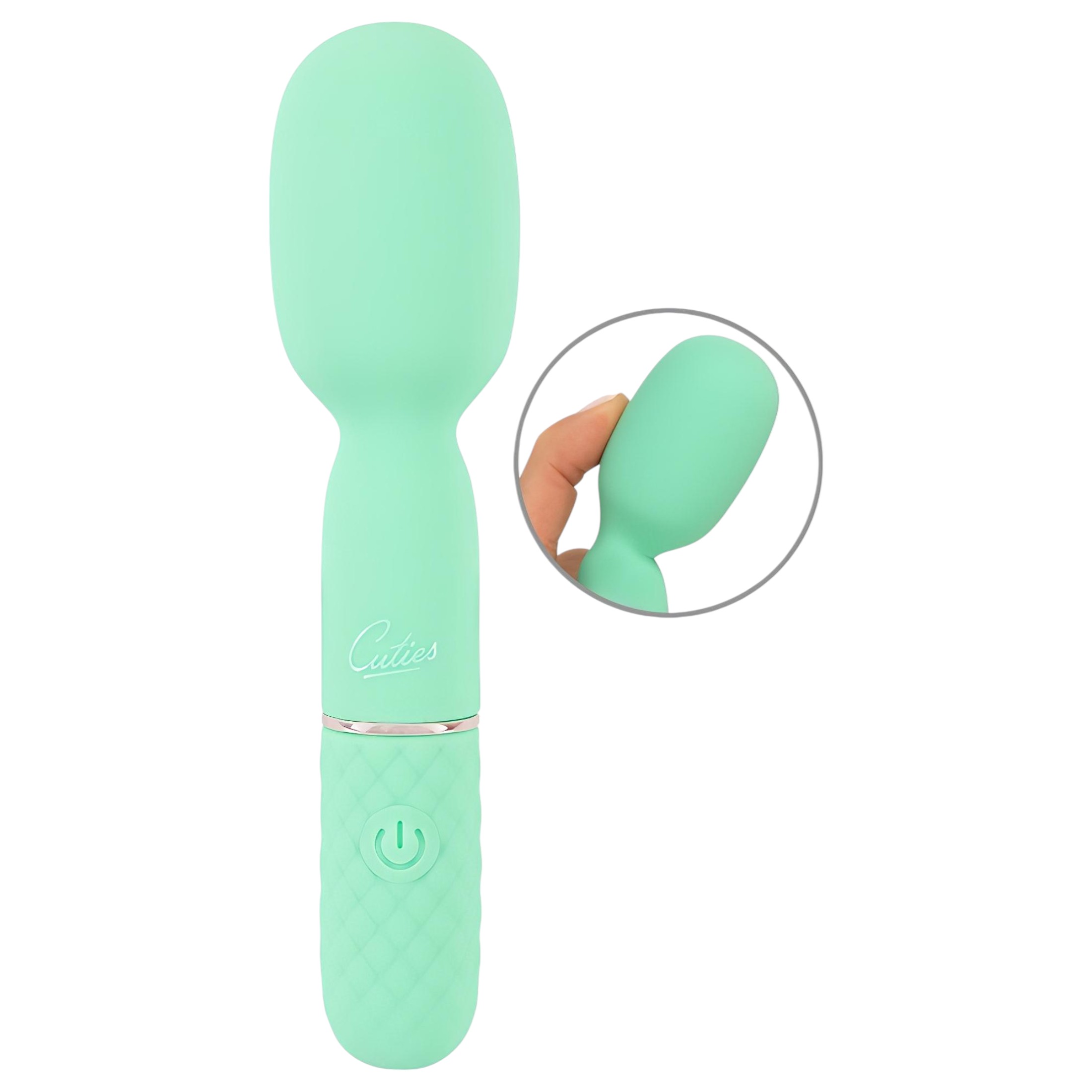 Cuties – mini masszírozó vibrátor (menta)